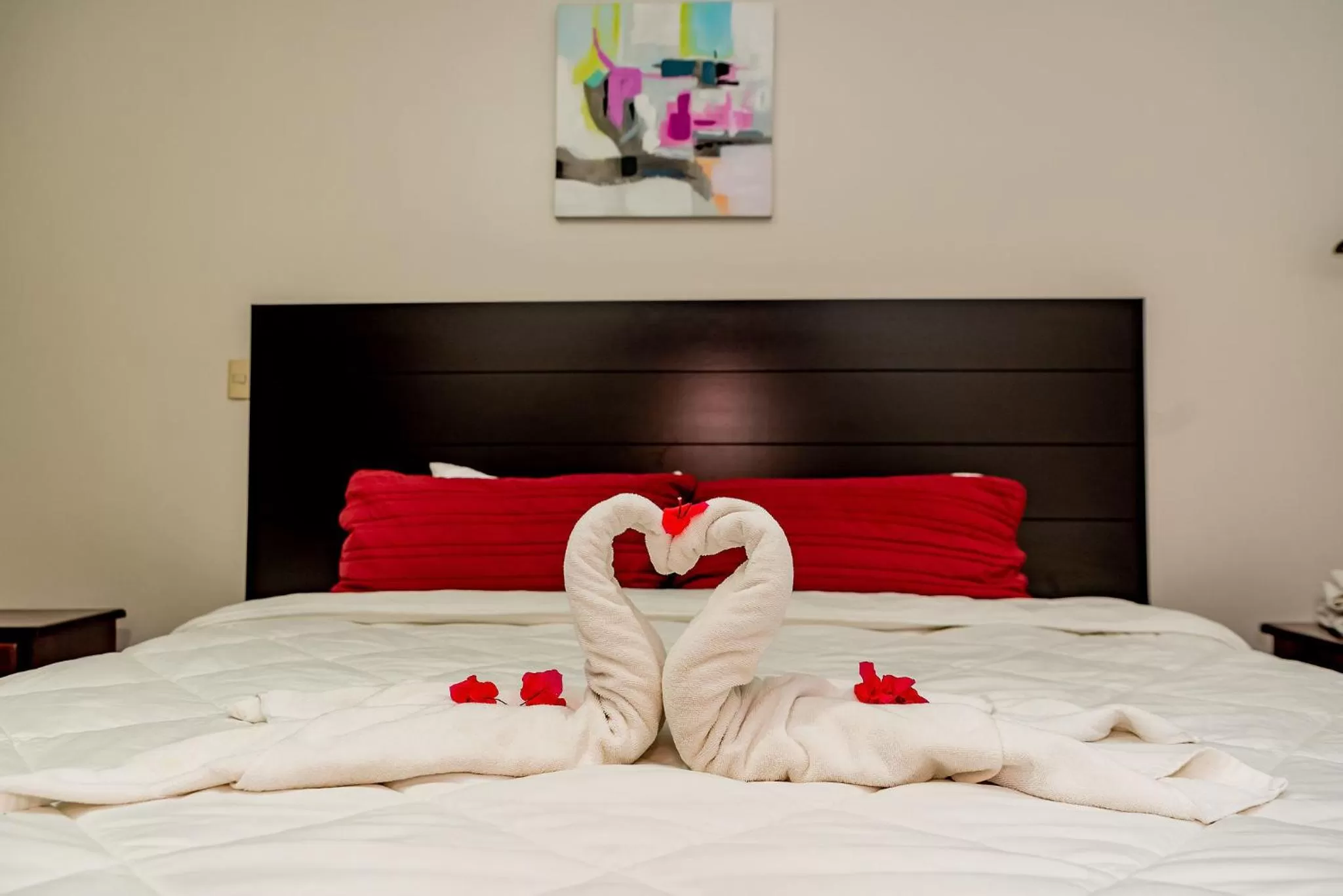 Bed in Hotel Los Rios