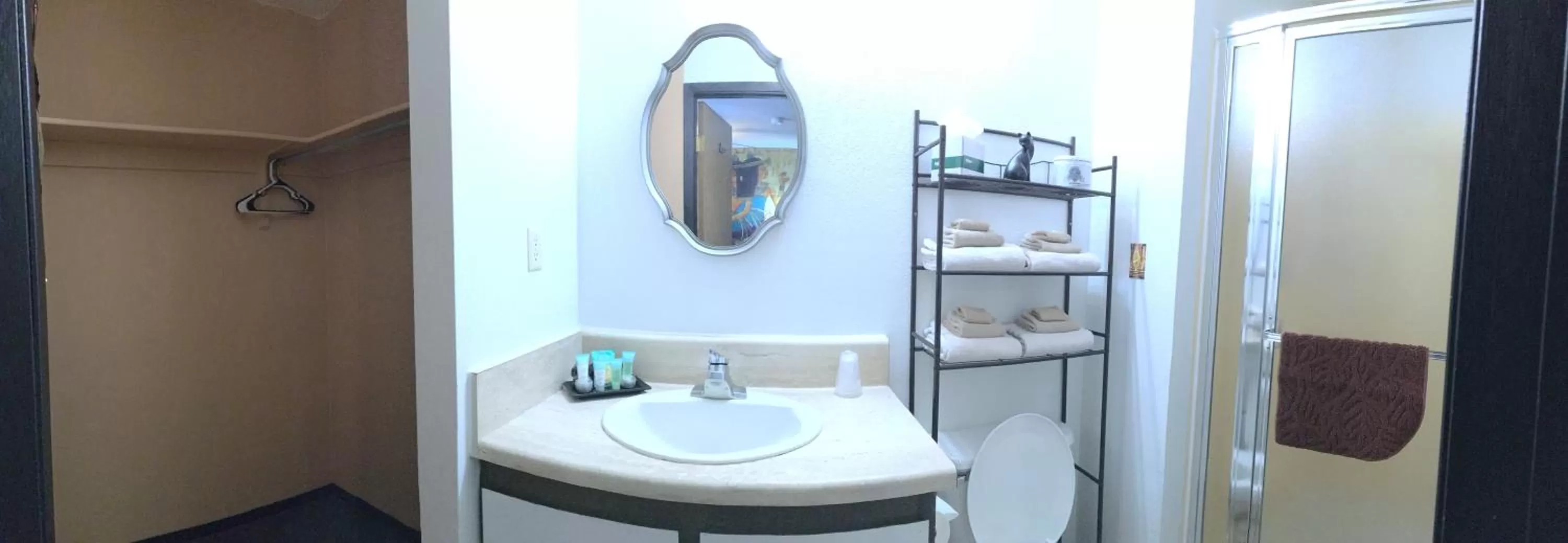 Shower in Sunset View Inn L.L.C