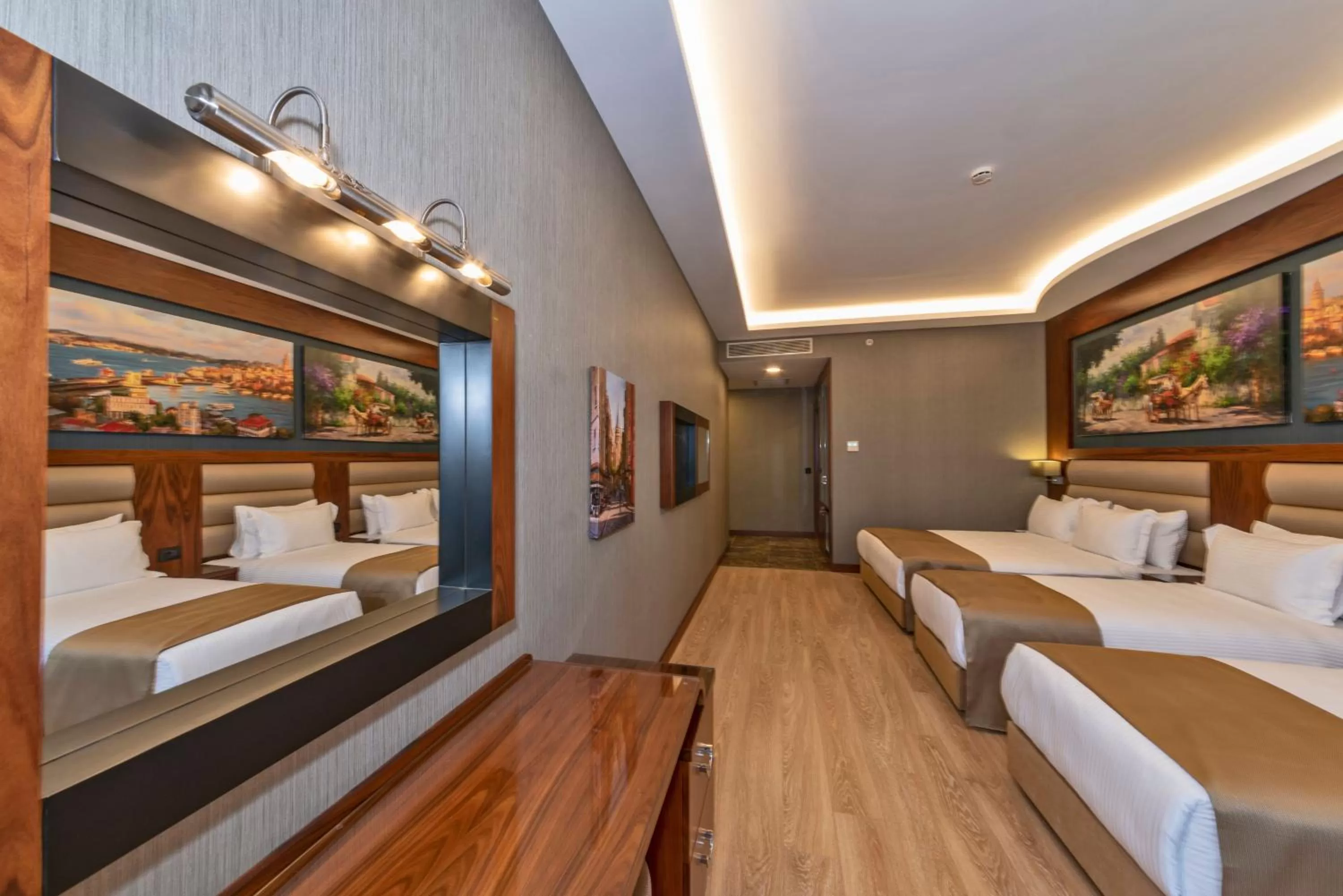 Bed in Piya Sport Hotel