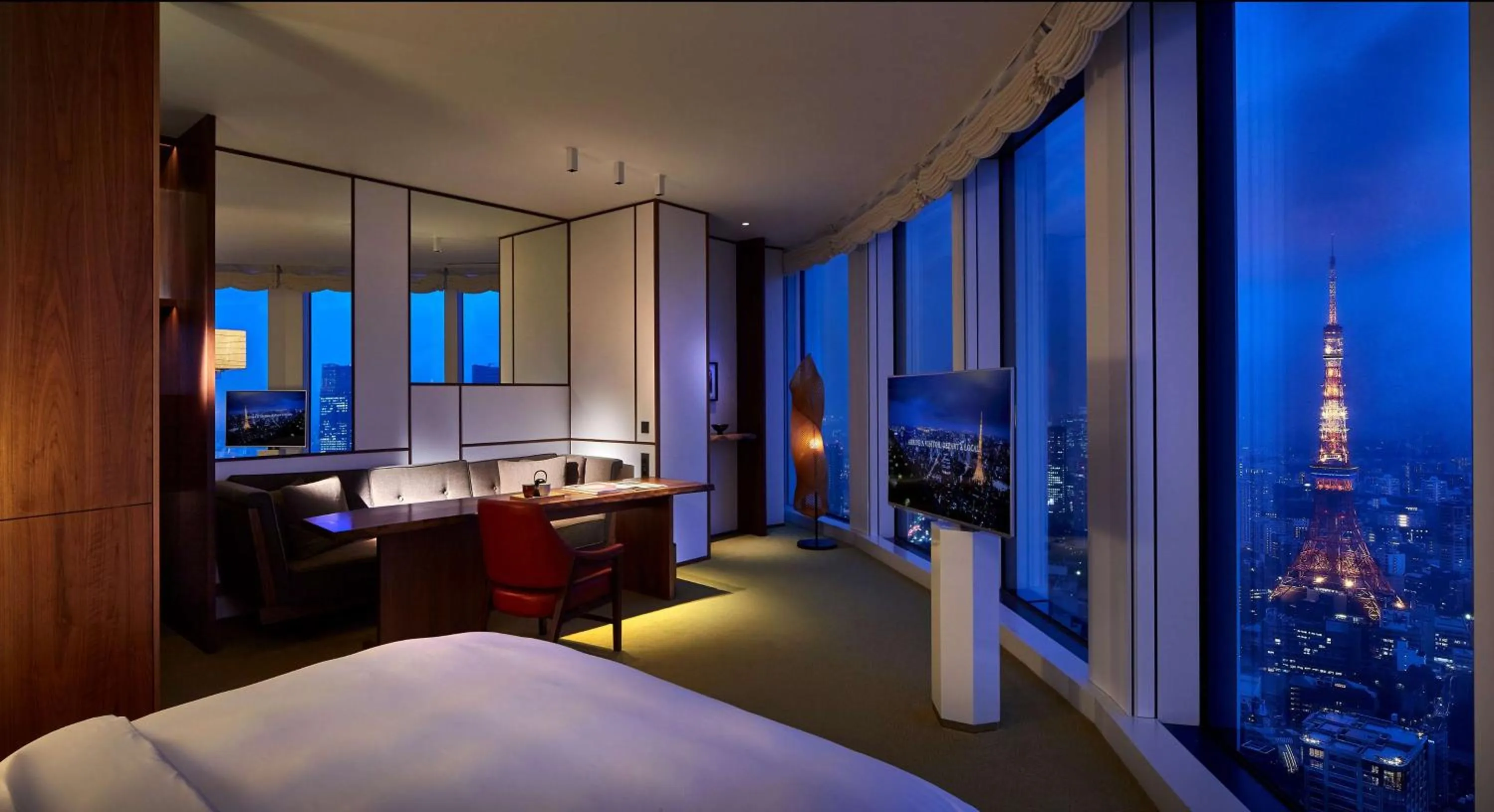Bedroom, Bed in Andaz Tokyo - A Concept by Hyatt