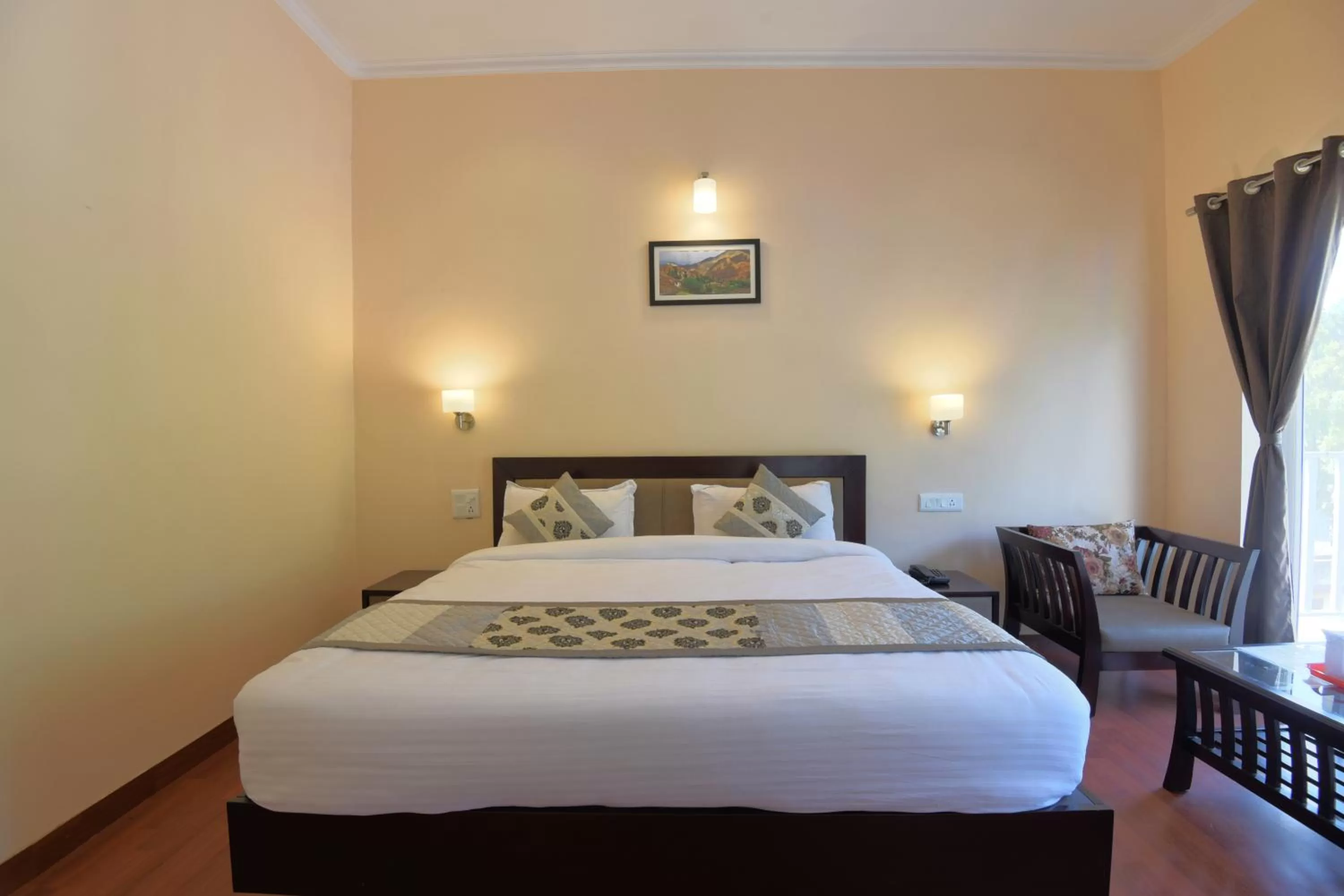 Bed in Hotel Vista Bhowali, Nainital - Vegetarian