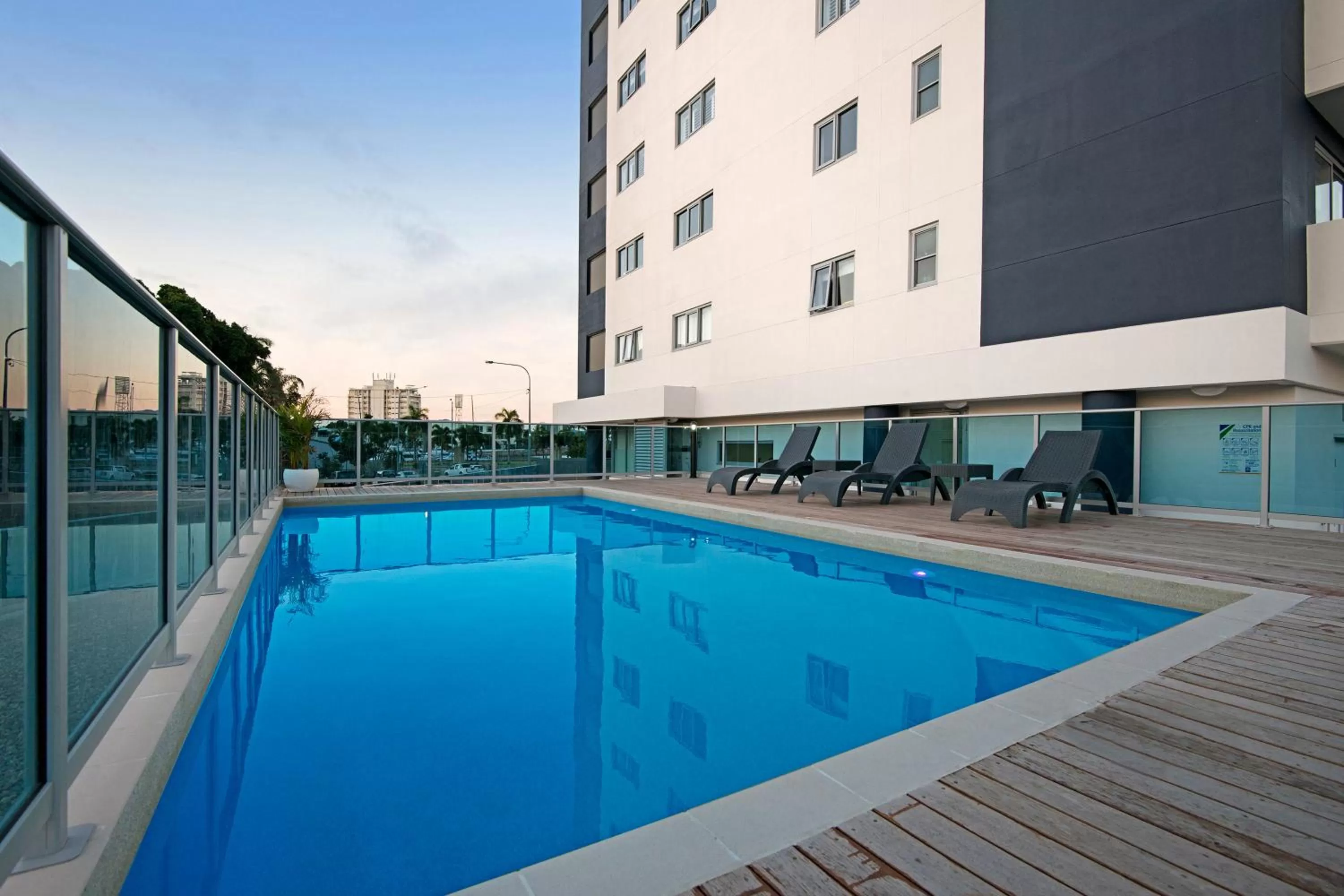 Swimming pool in Allure Hotel & Apartments