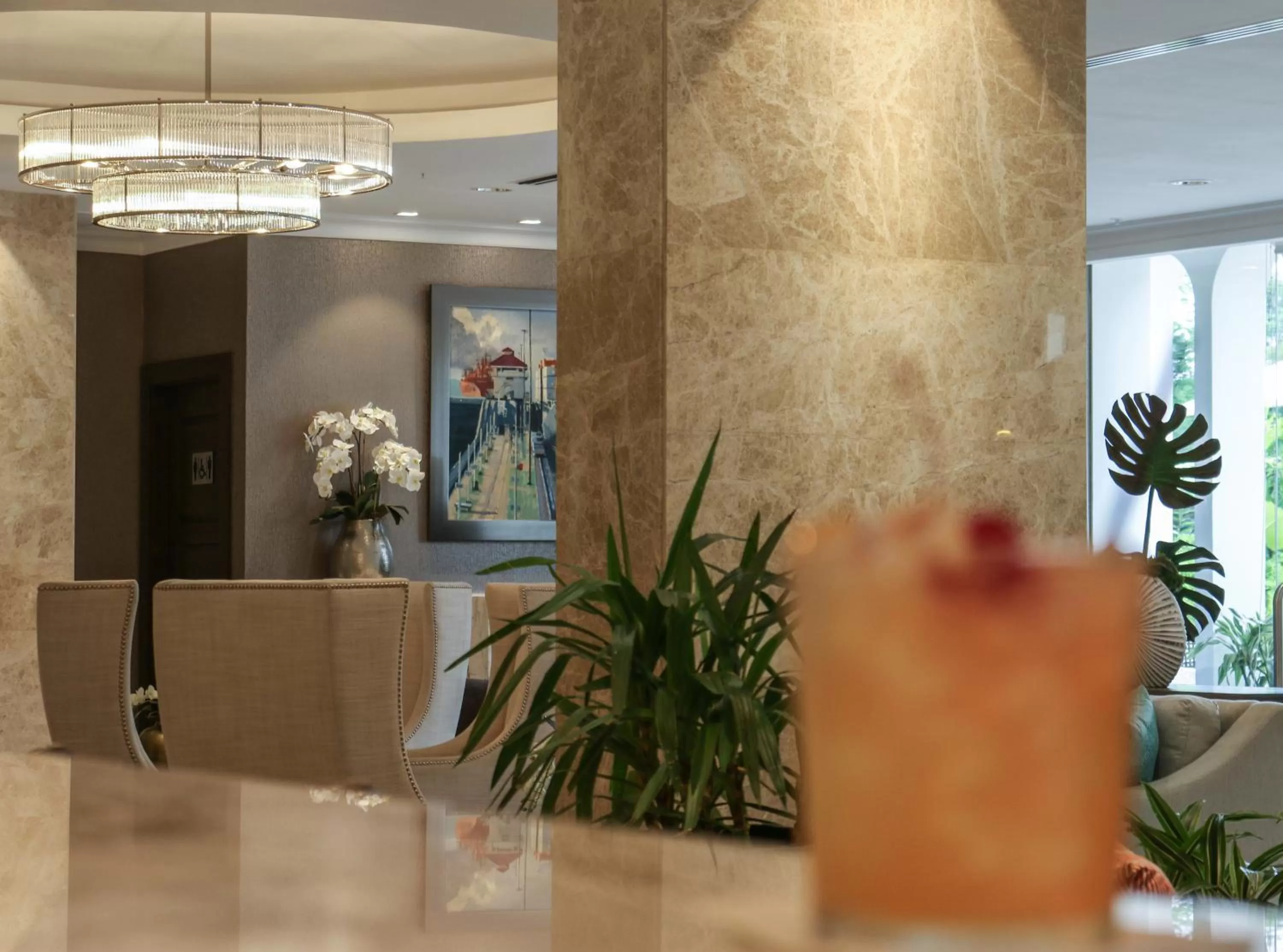 Lobby or reception in The Executive Hotel