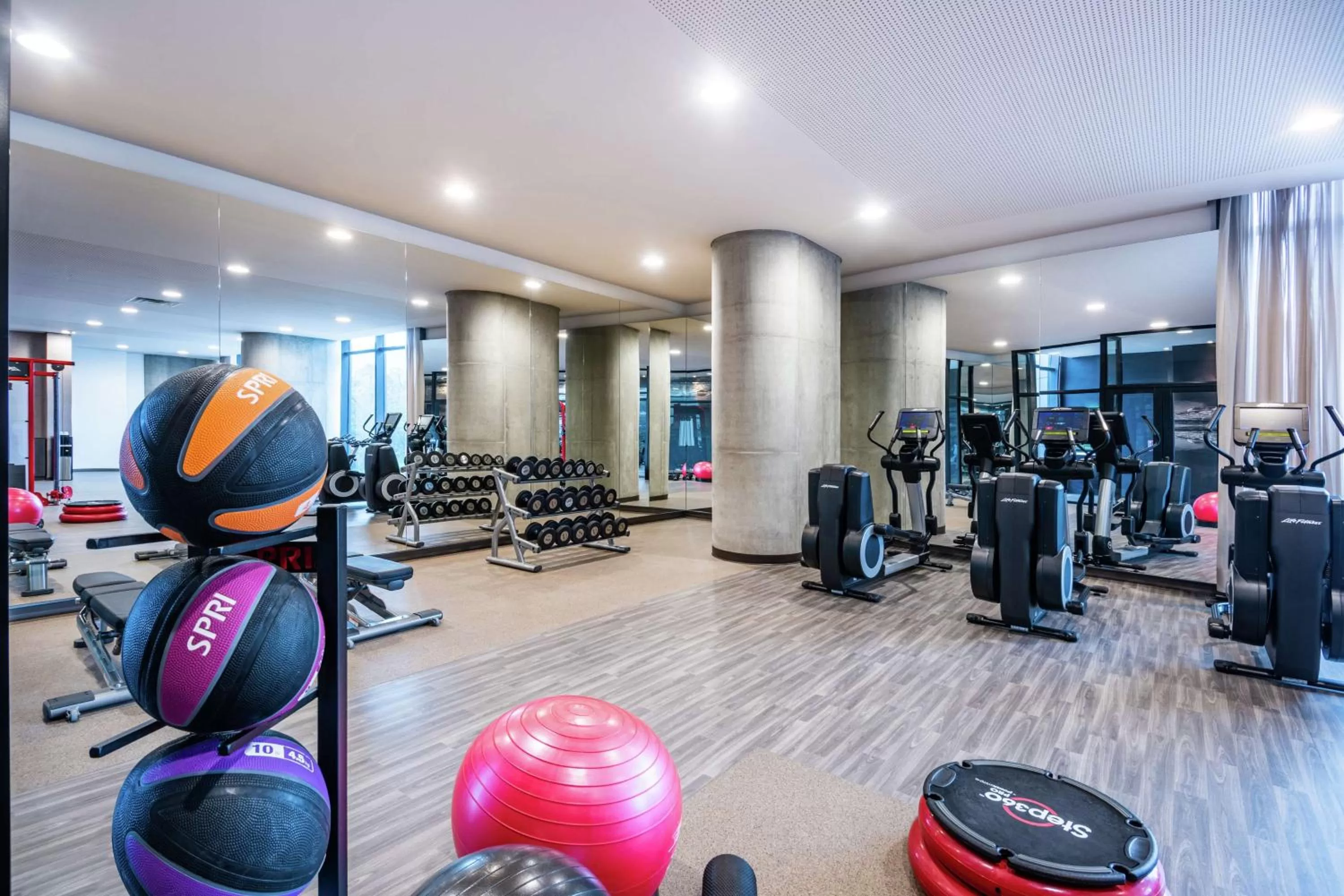 Fitness centre/facilities in Hilton Bogota Corferias