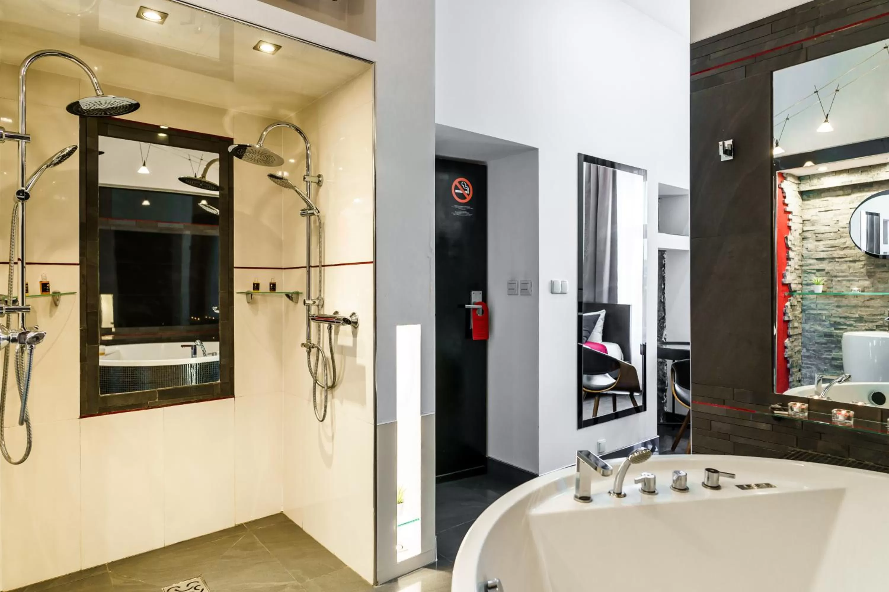 Bathroom in Komorowski Luxury Guest Rooms