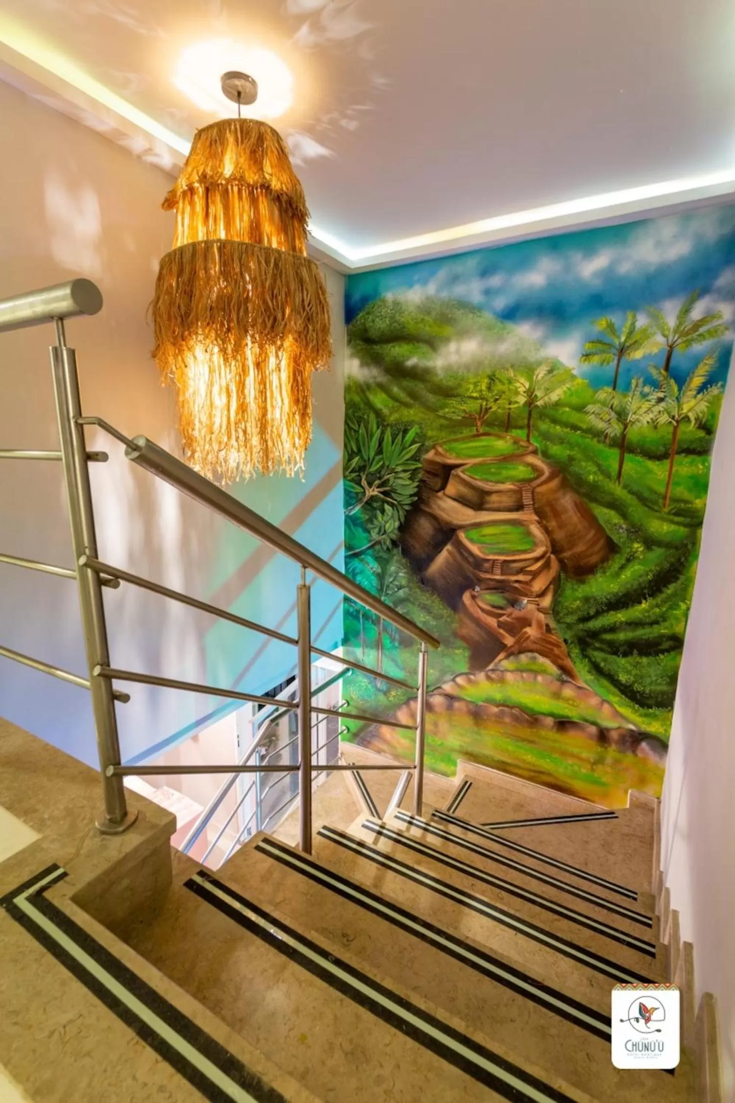 Decorative detail in Hotel Boutique Casa chunuu Santa Marta