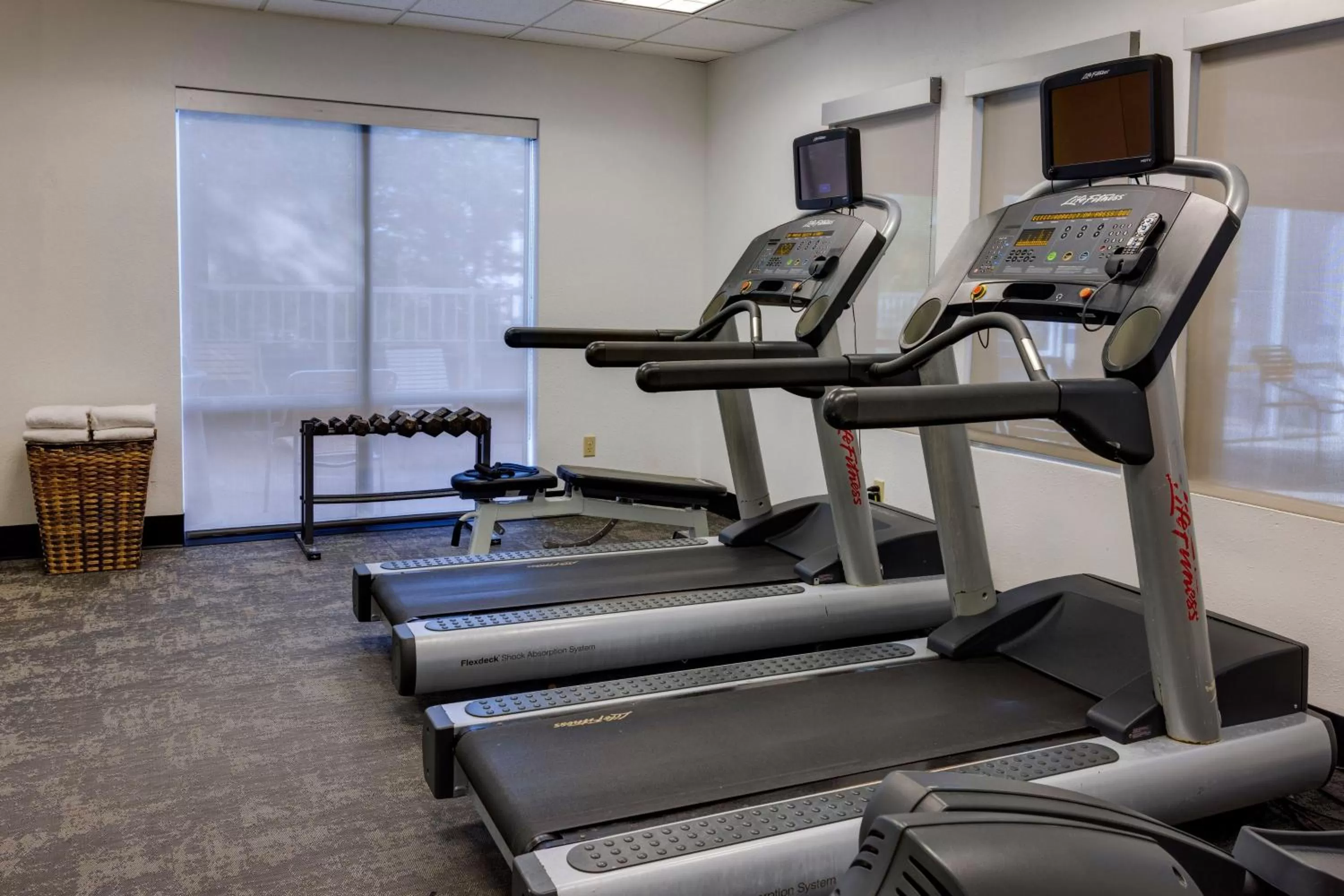 Fitness centre/facilities in Fairfield Inn & Suites by Marriott Edmond