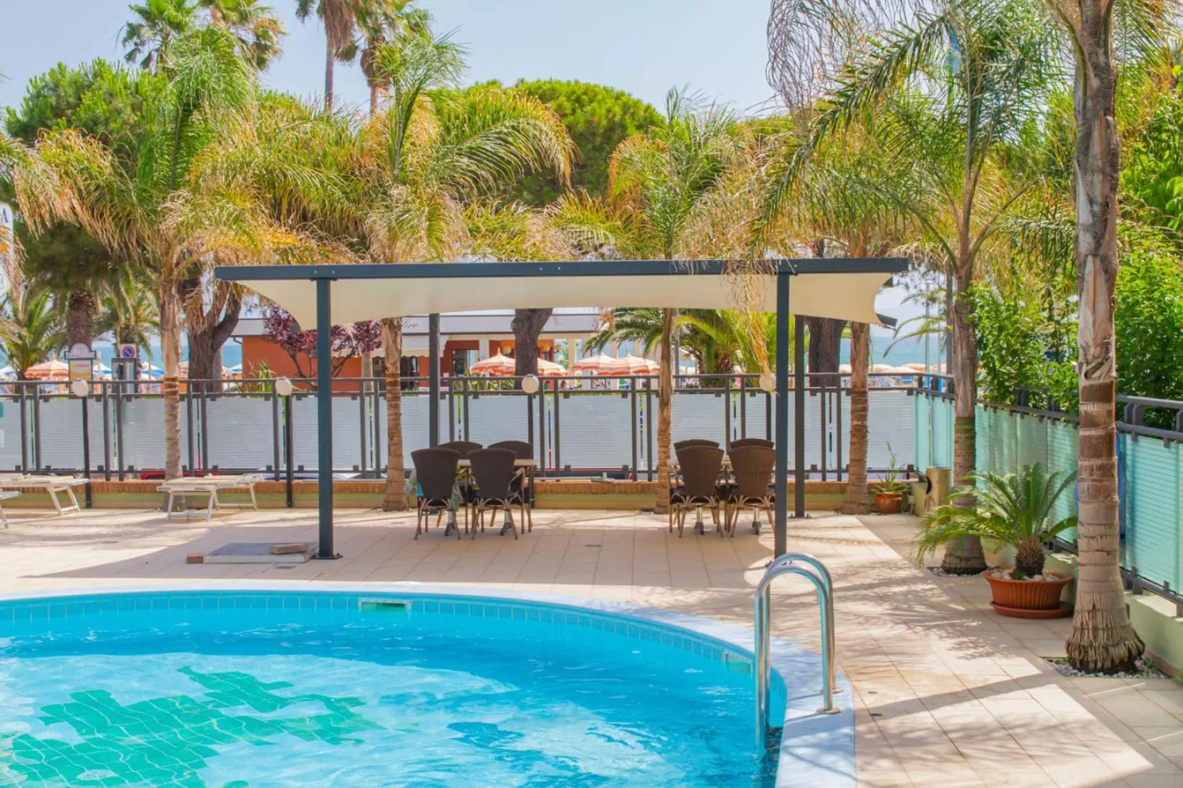 Pool view in Residence Playa