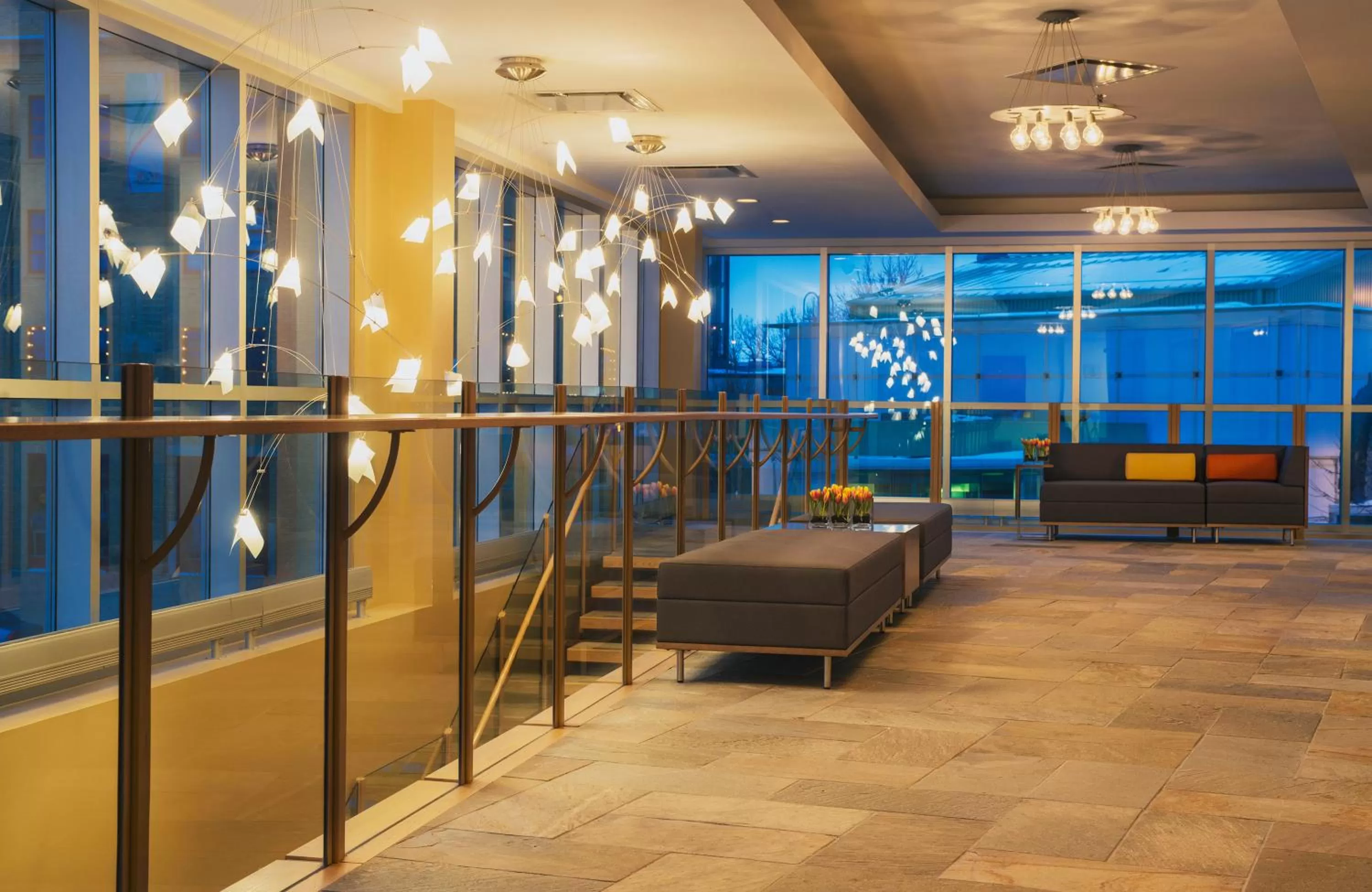 Lobby or reception in Inn at the Forks