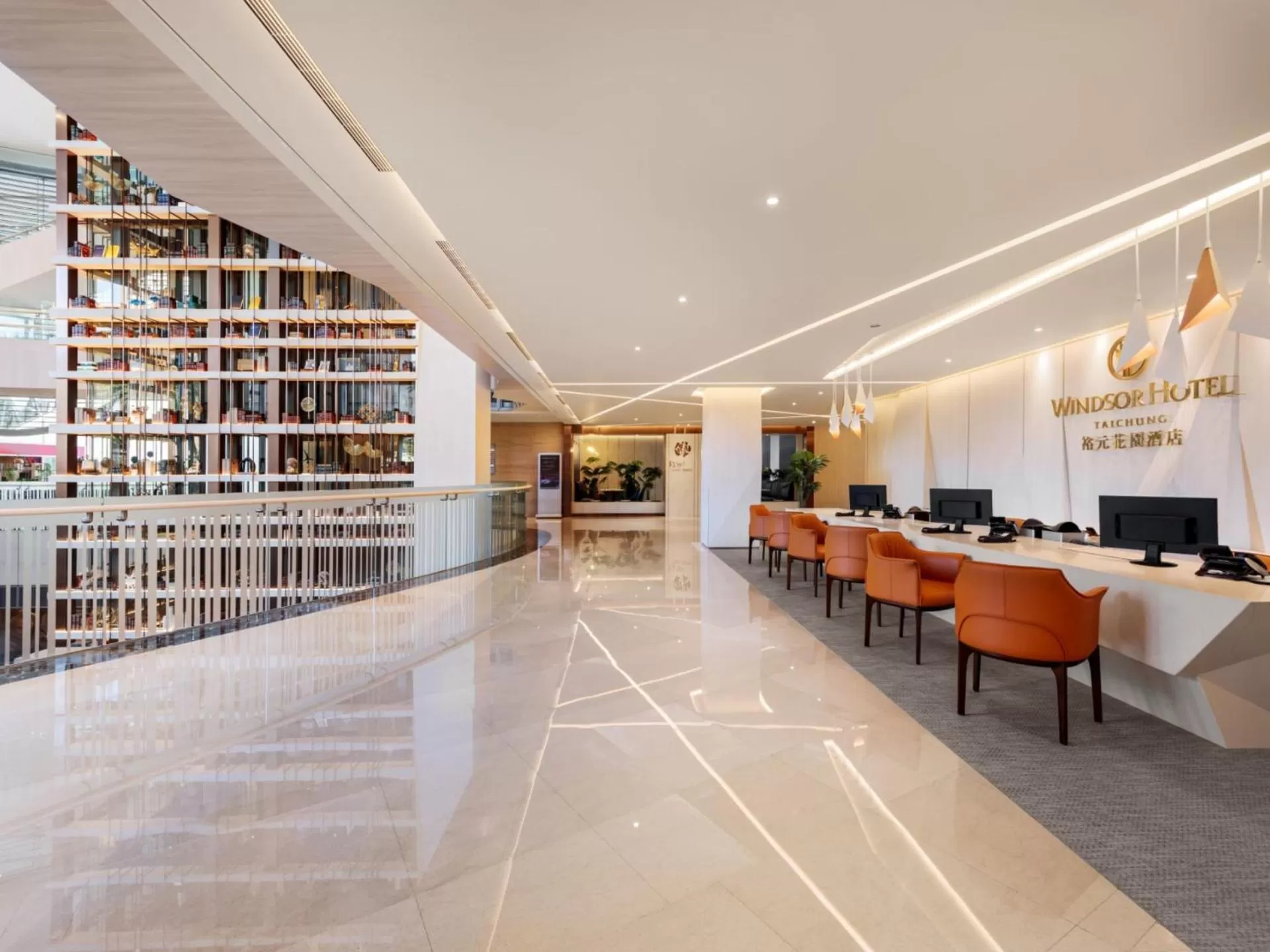 Lobby or reception in Windsor Hotel Taichung