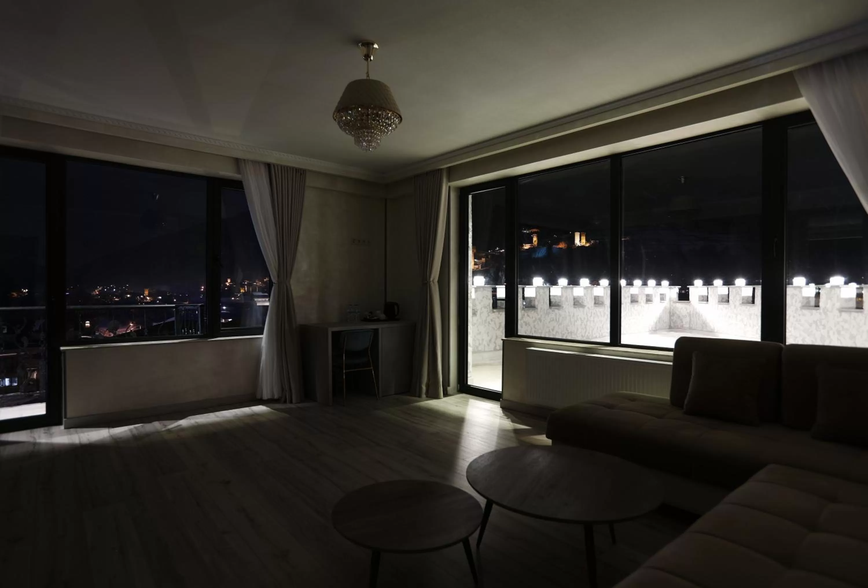 Night in Sunset Terrace Mestia