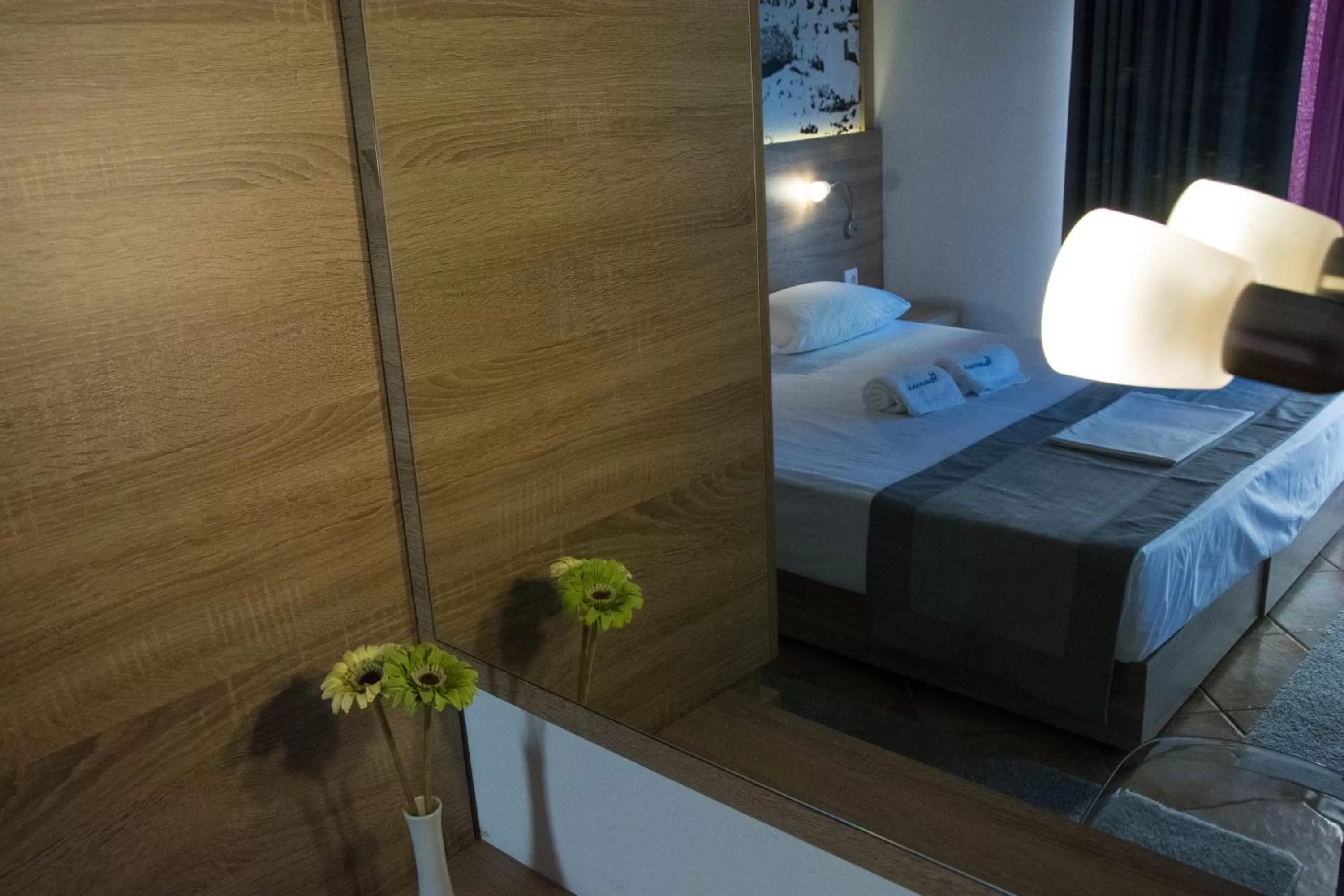 Decorative detail, Bed in Marianna Hotel