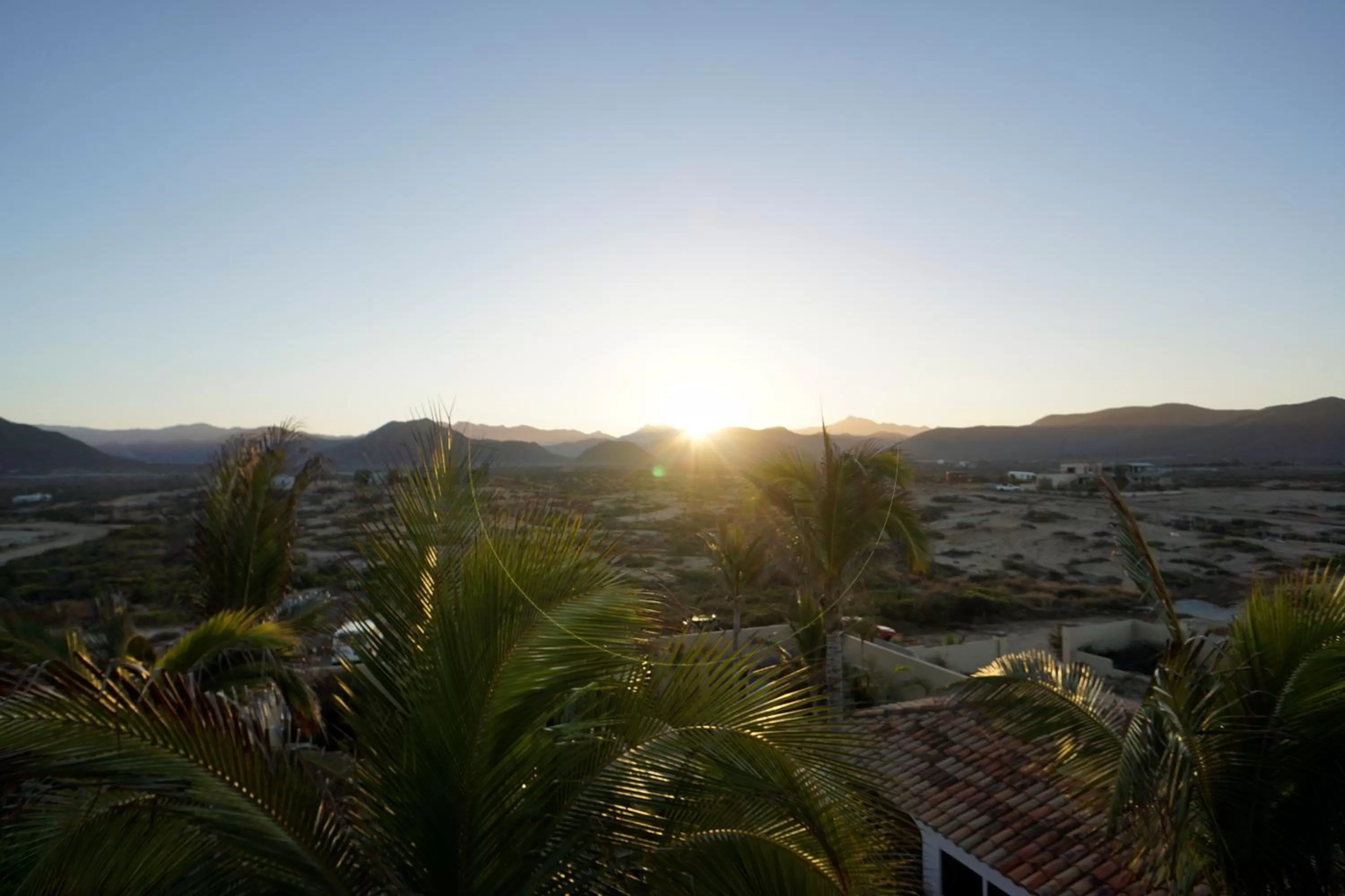 Sunrise in Cerritos Beach Inn