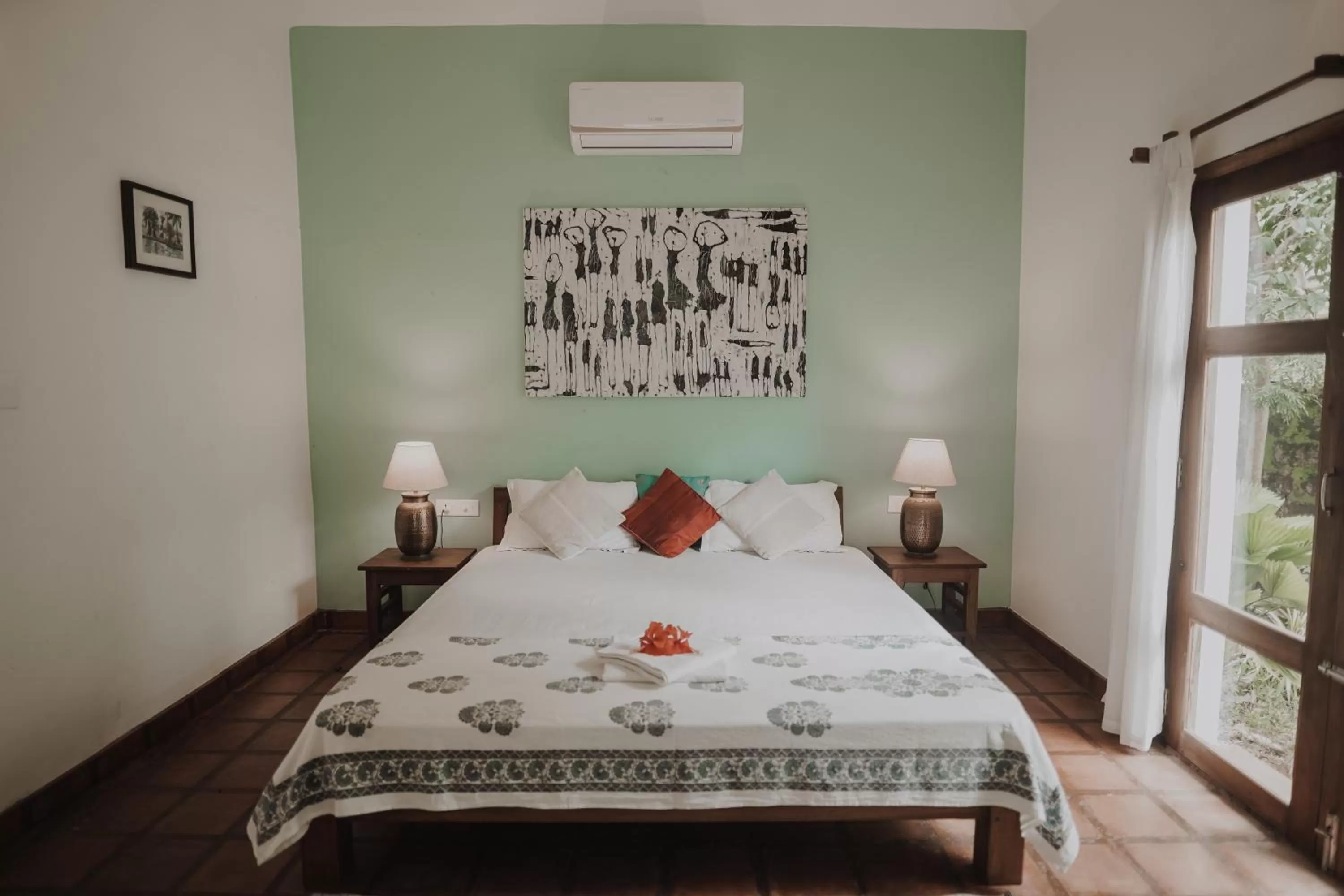 Bedroom, Bed in Villa Akasa