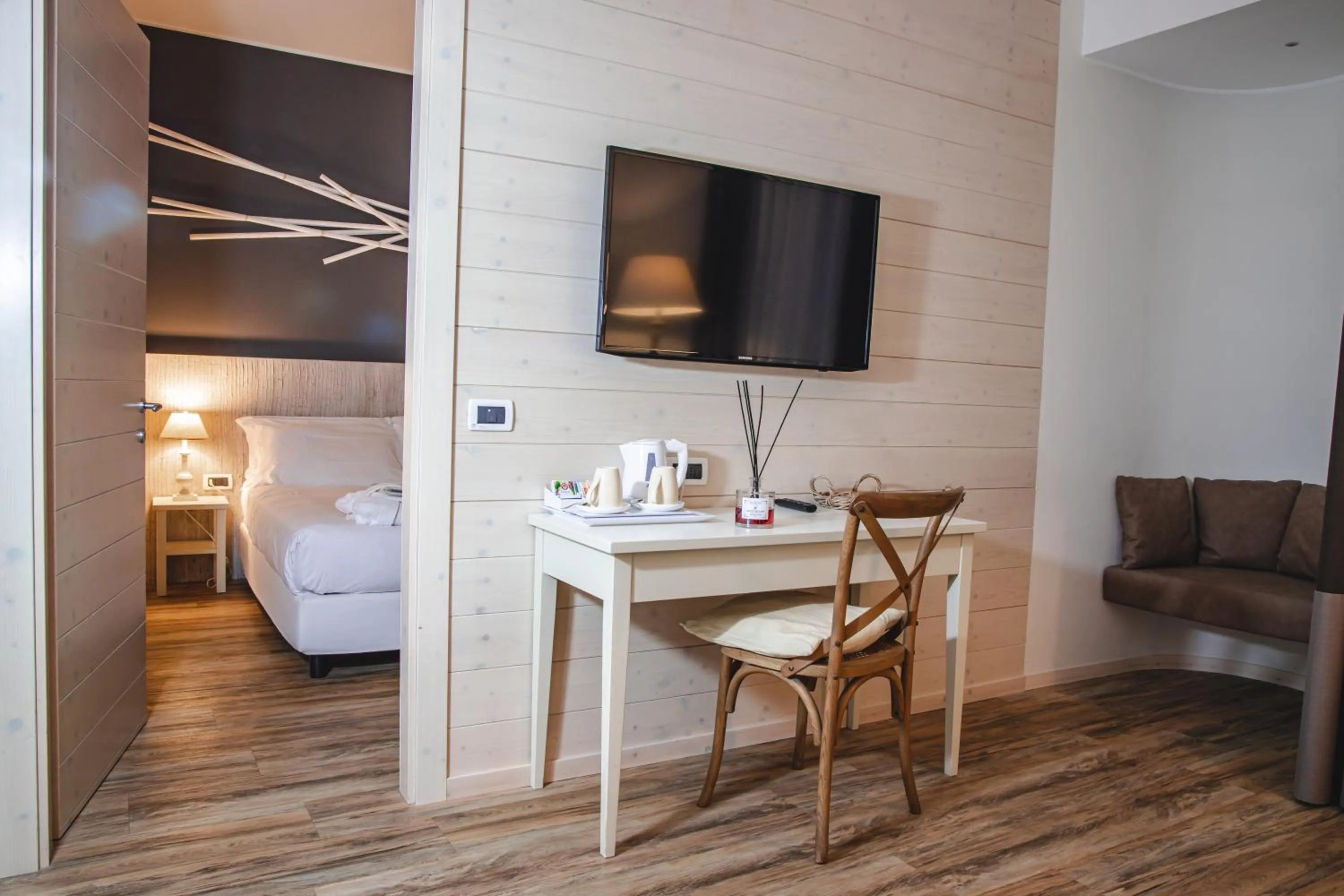 Bed in Hotel Universal