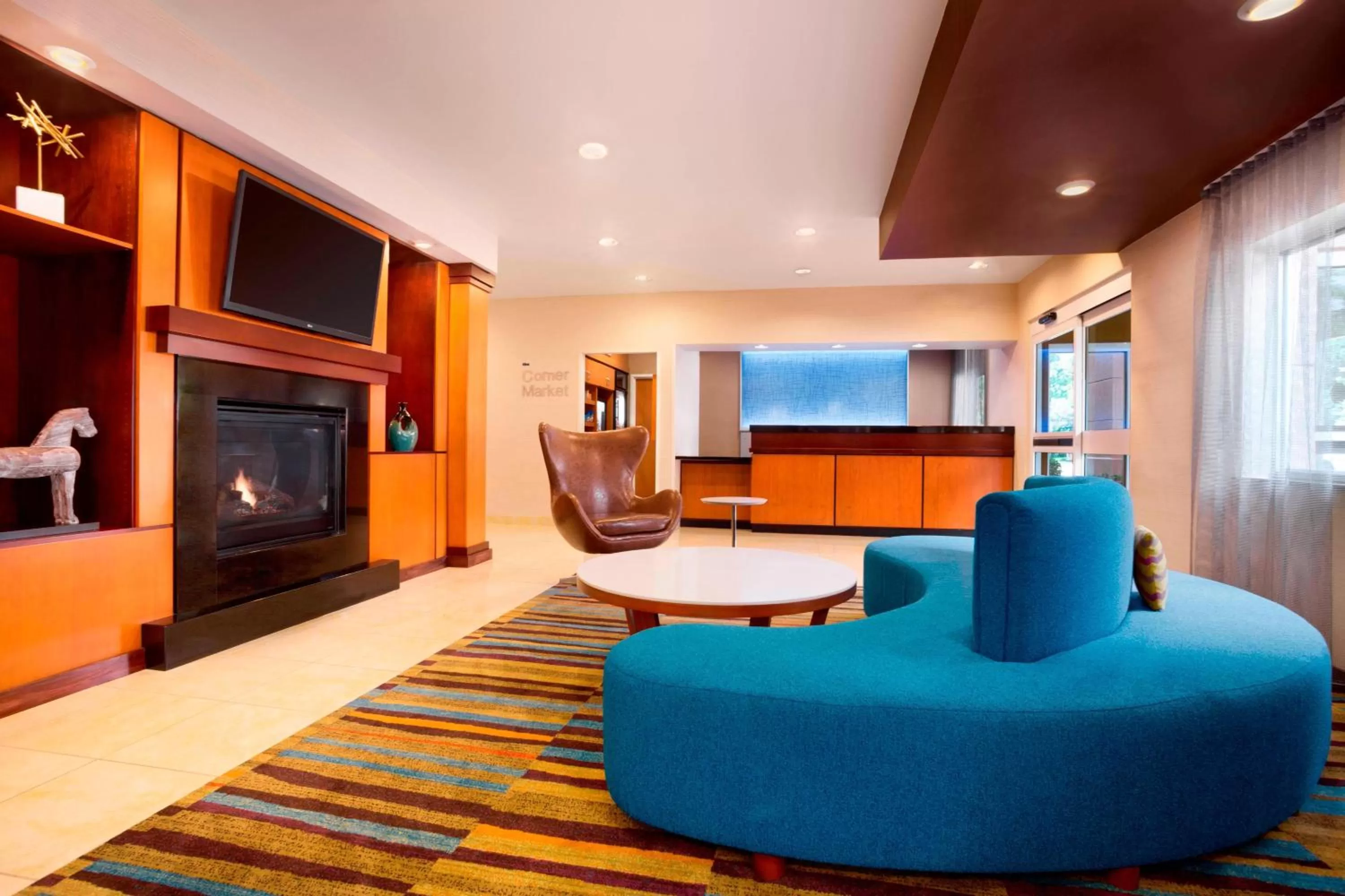 Lobby or reception in Fairfield Inn & Suites by Marriott Houston Energy Corridor/Katy Freeway