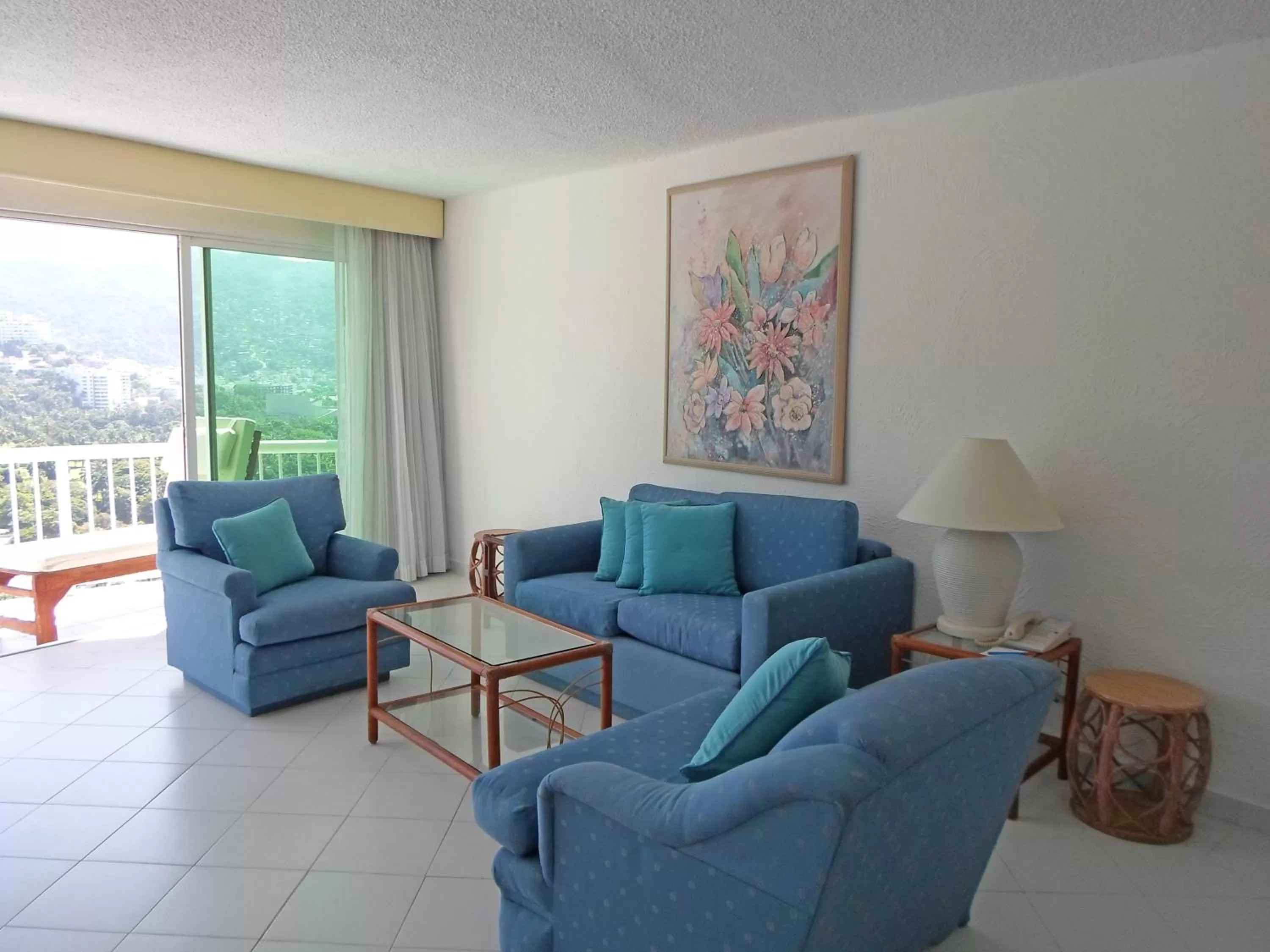 Living room, Seating Area in Calinda Beach Acapulco