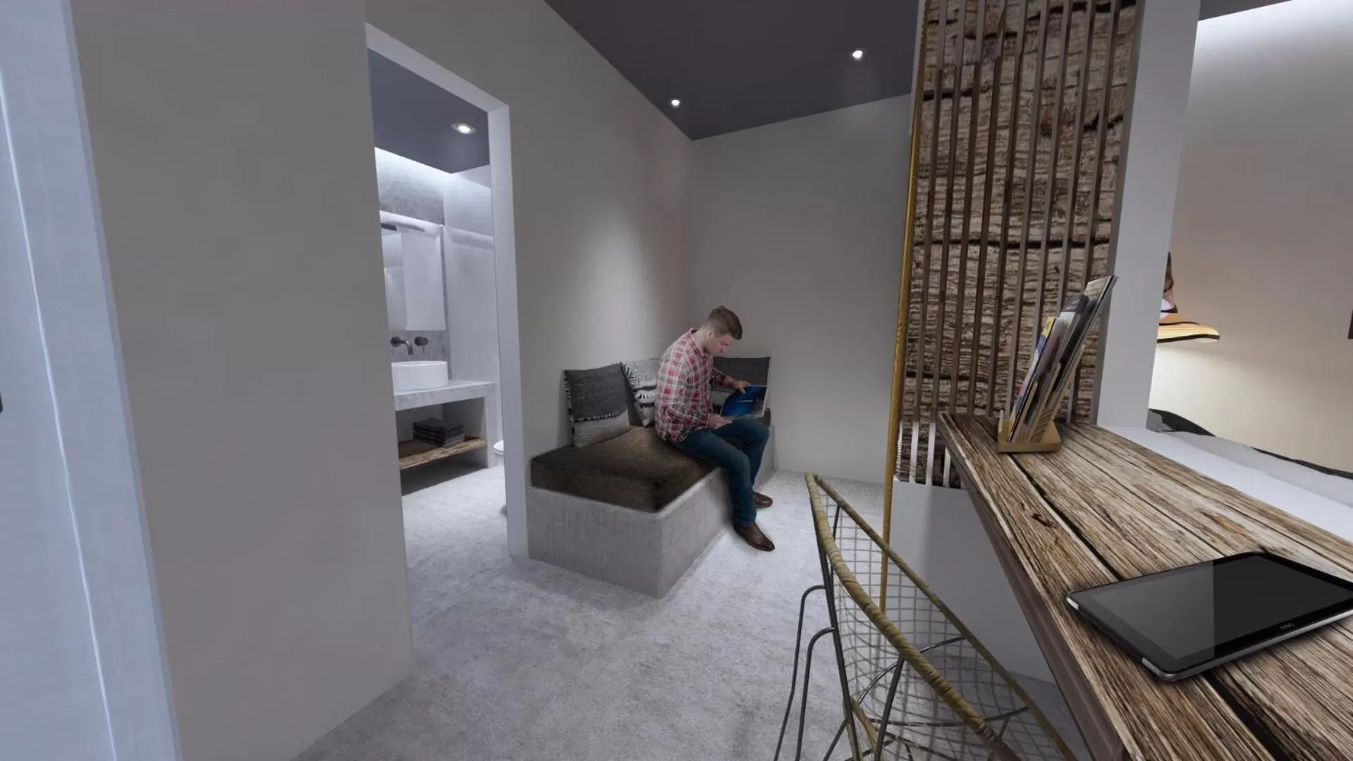 Living room in AELLIA HOTEL & SUITES LEROS