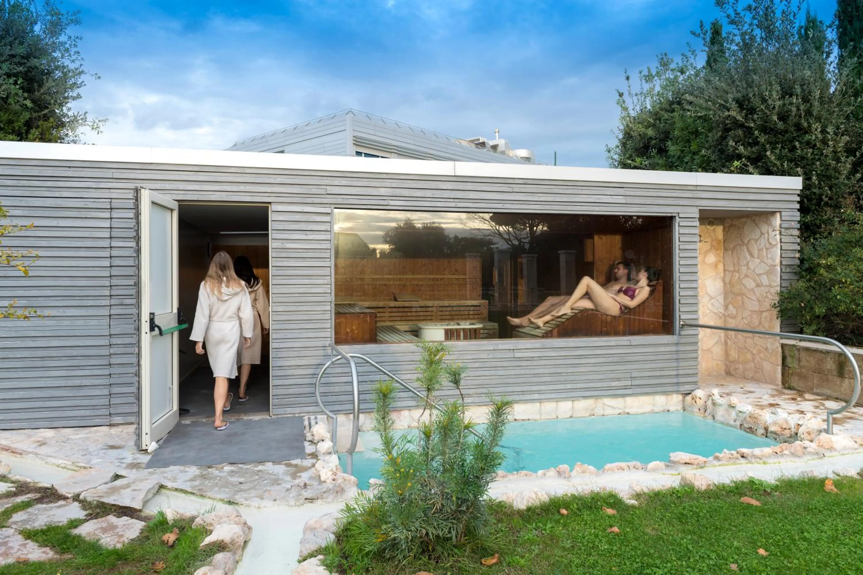 Sauna in Hotel Salus Terme - Adults Only