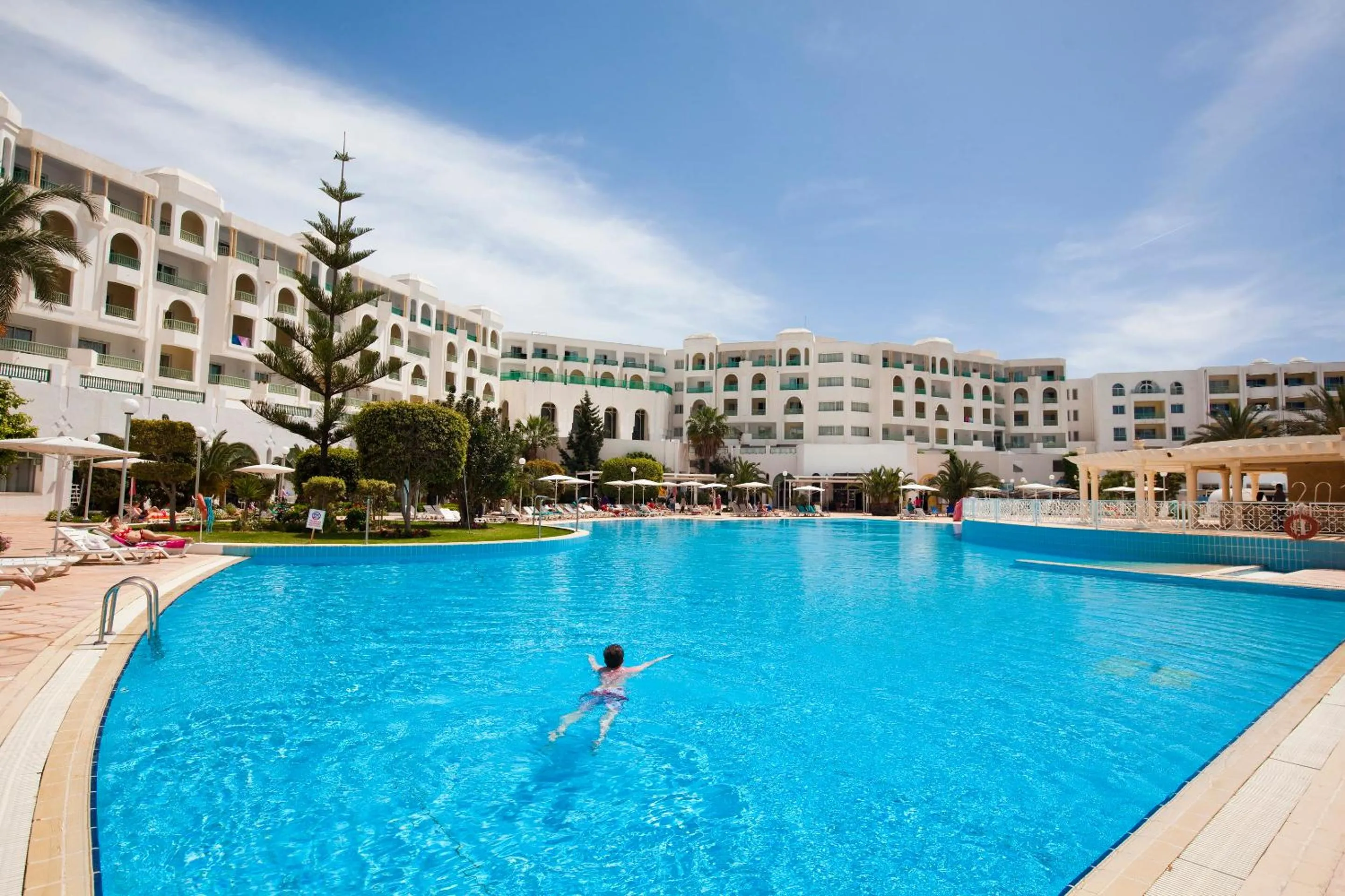Swimming pool in El Mouradi Hammamet
