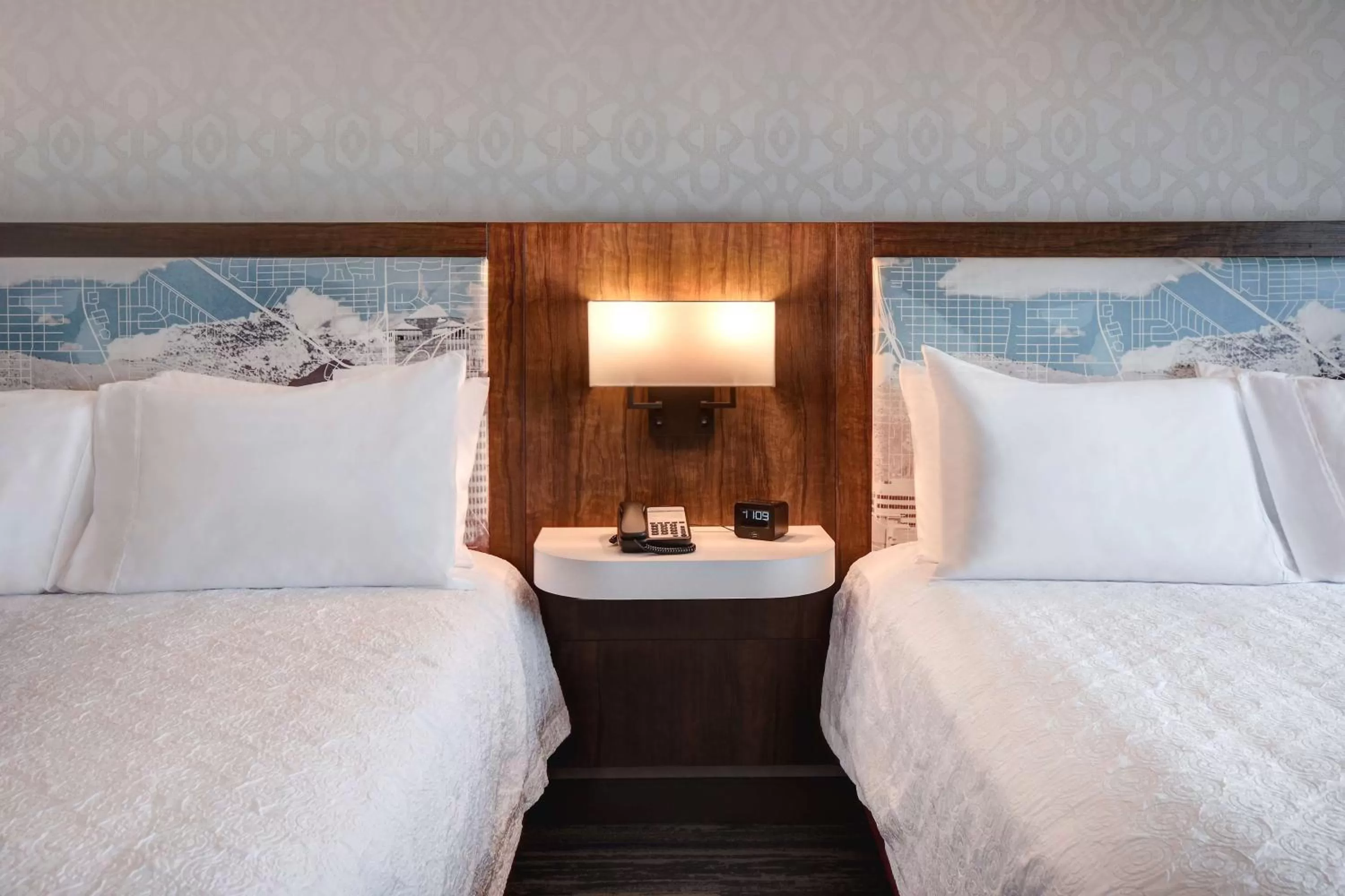 Bed in Hampton Inn Tucson Downtown, Az