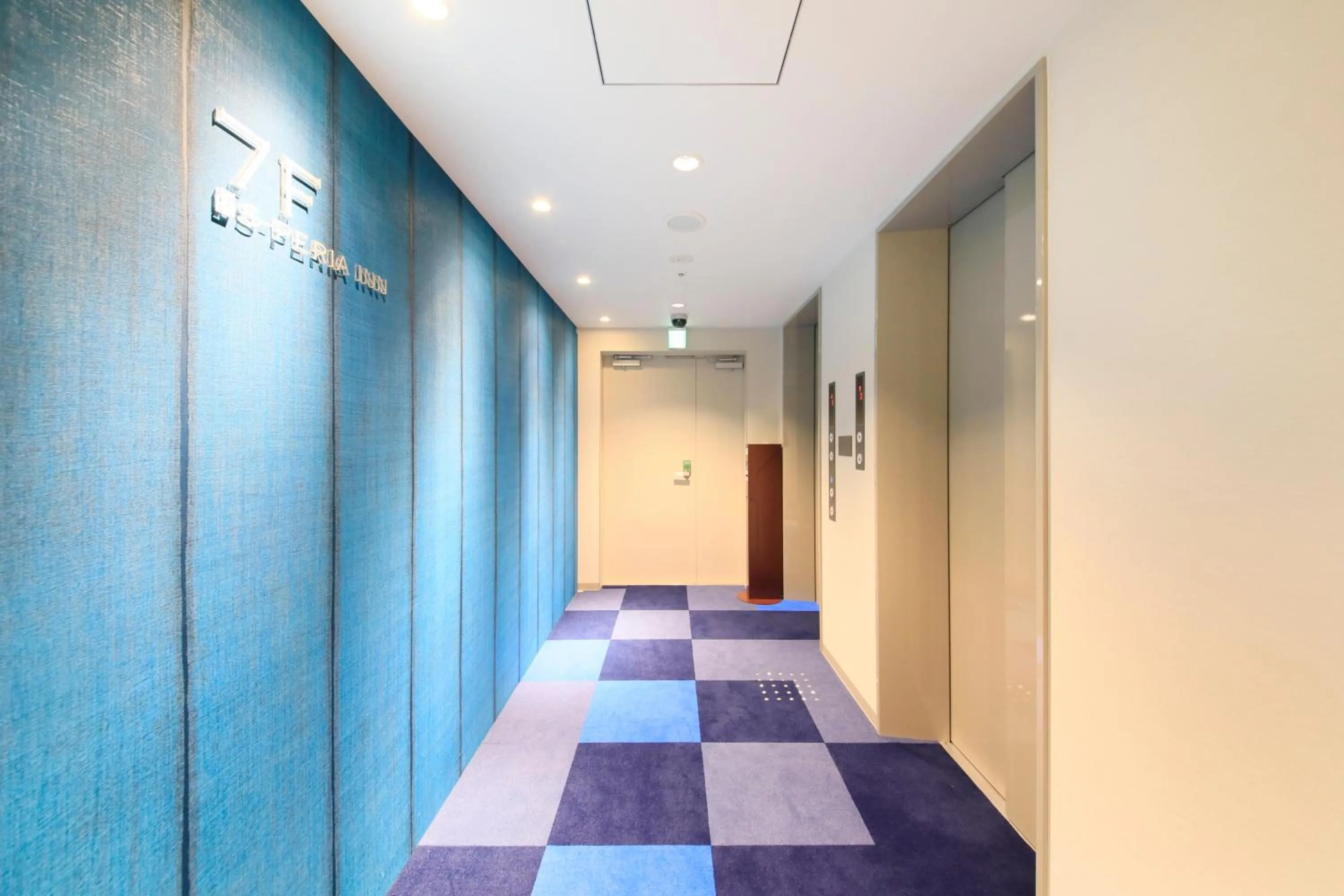 Decorative detail in S-peria Inn Osaka Hommachi