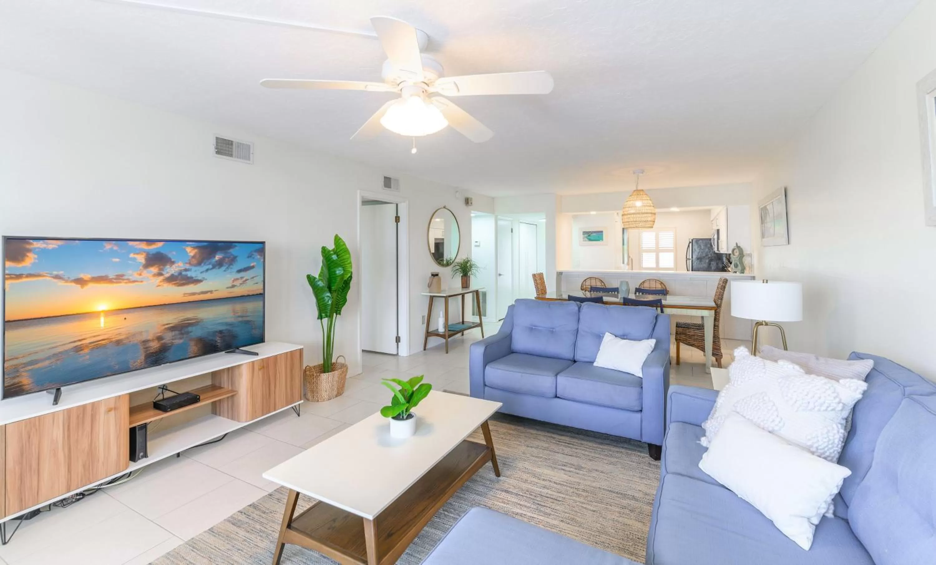 Living room, Seating Area in Sandcastles