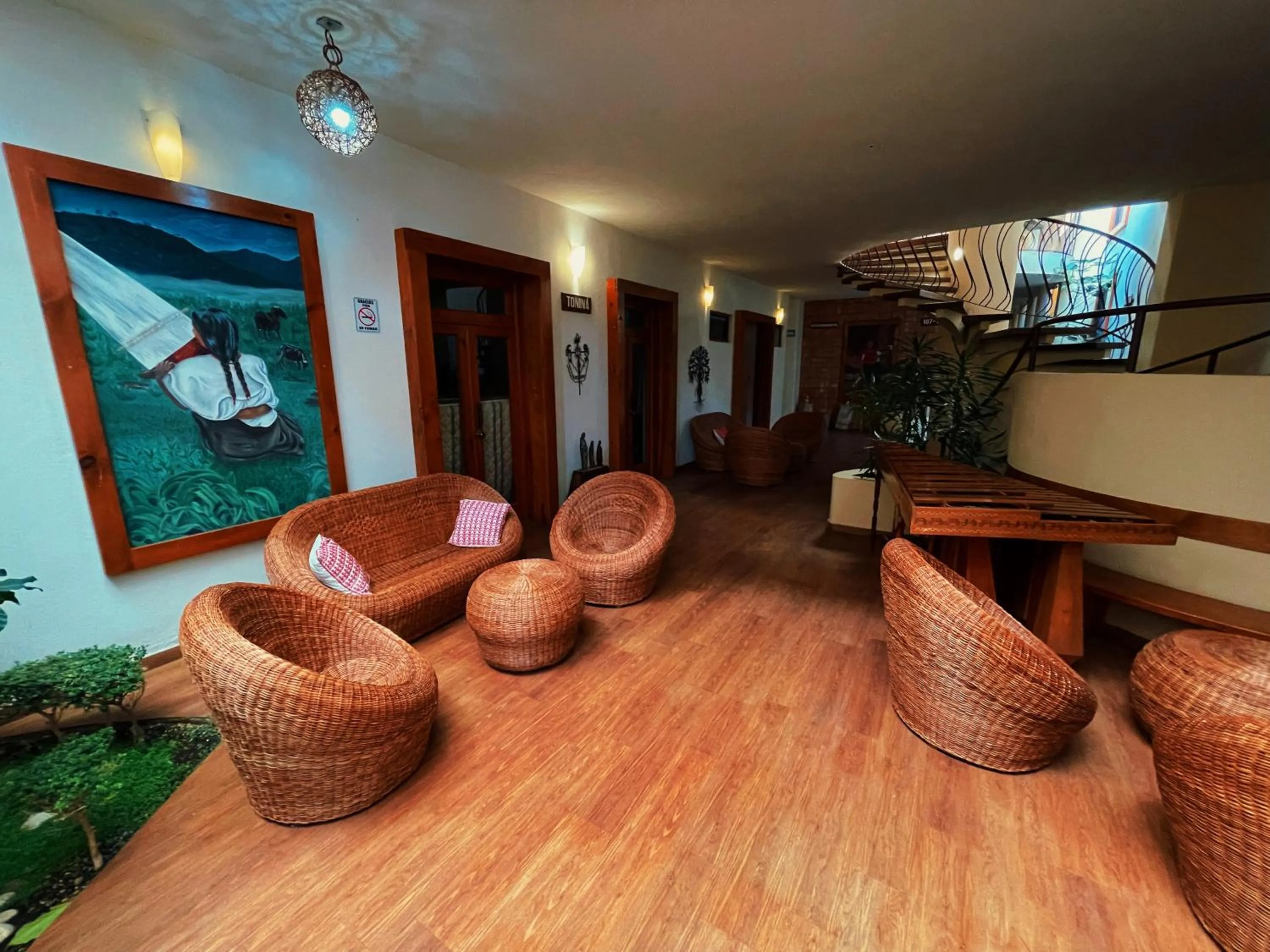 Property building in Hotel Mansion Del Valle