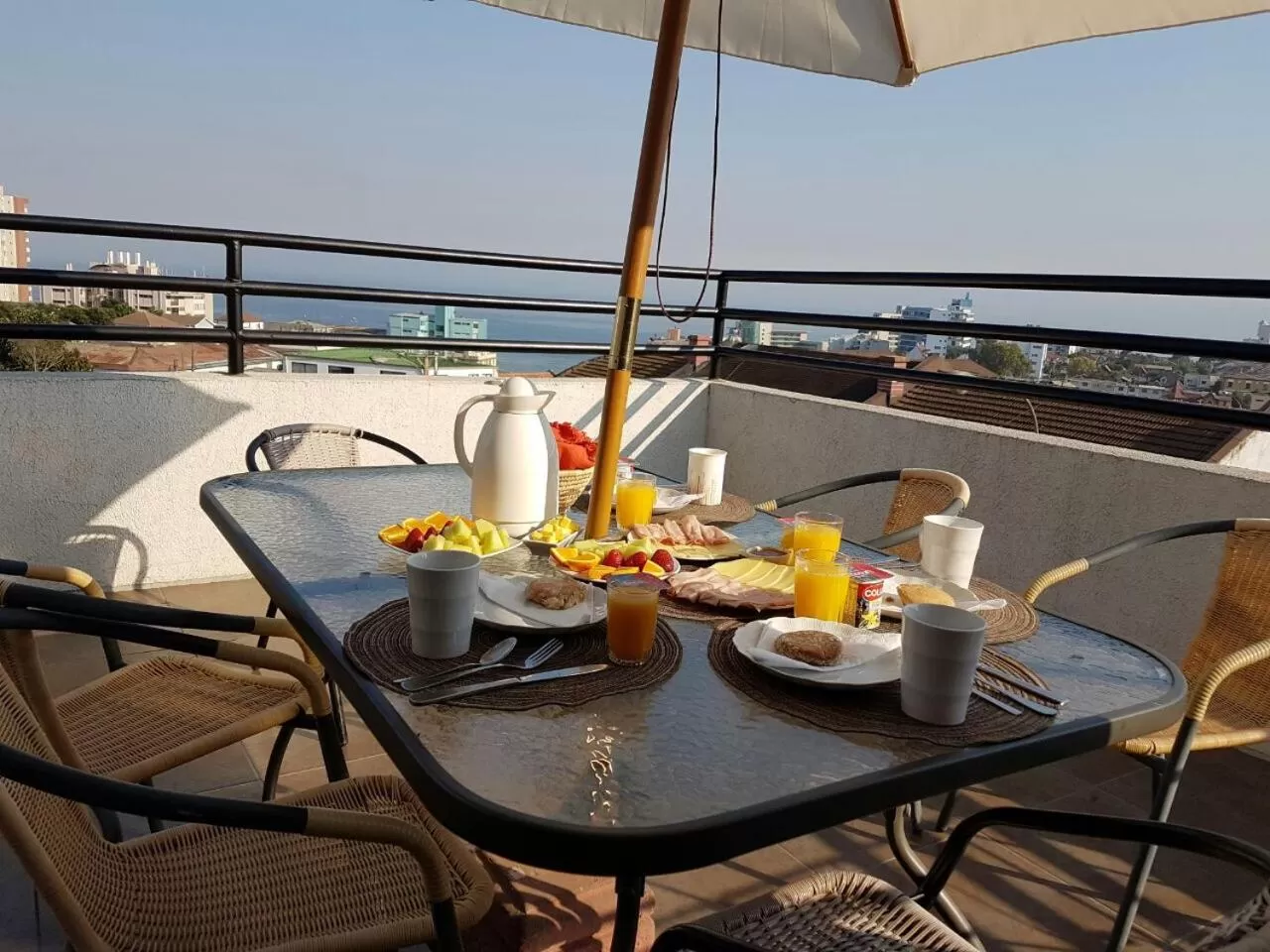 Balcony/Terrace in B&B Hostel CasaMoro