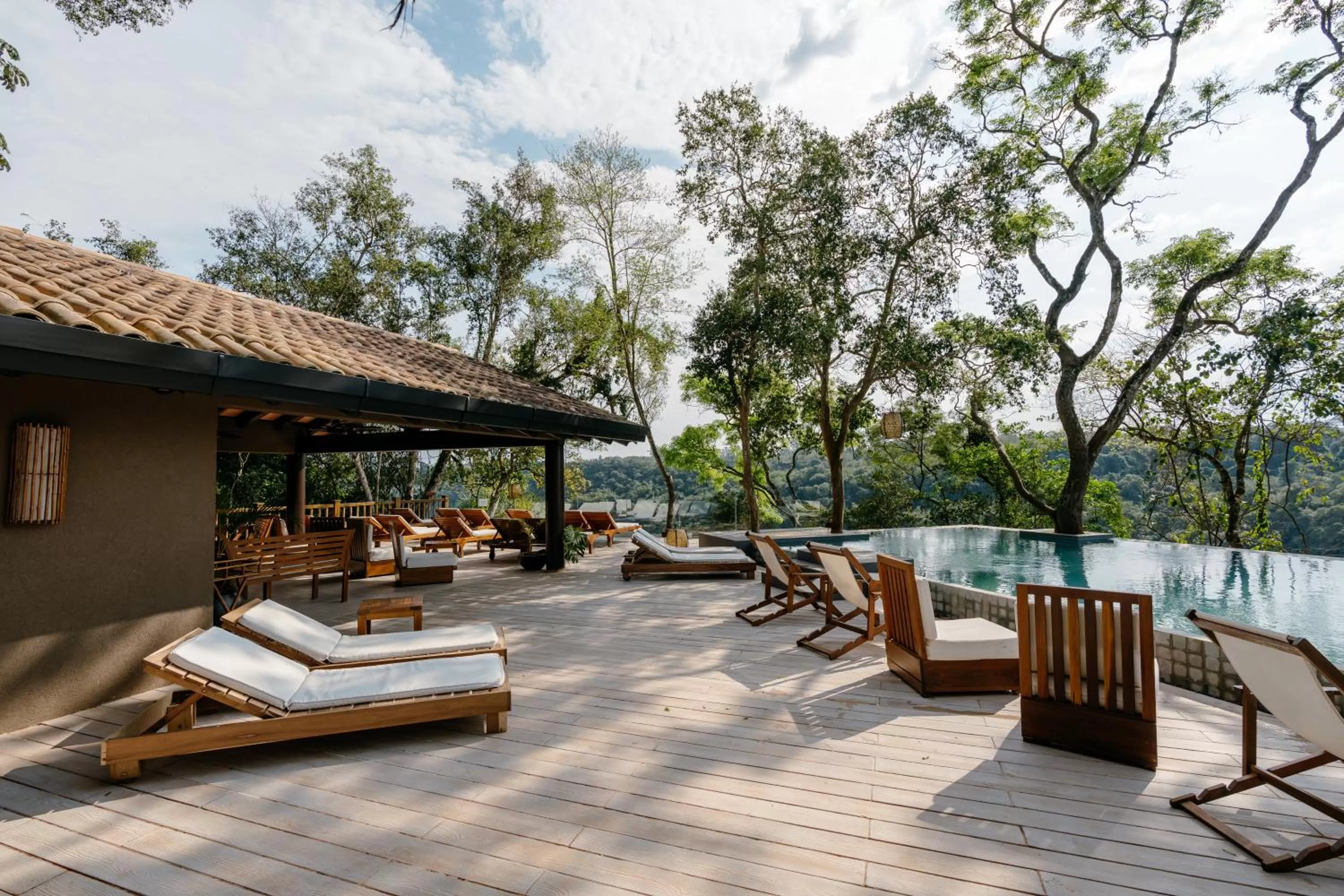 Pool view in Loi Suites Iguazu Hotel