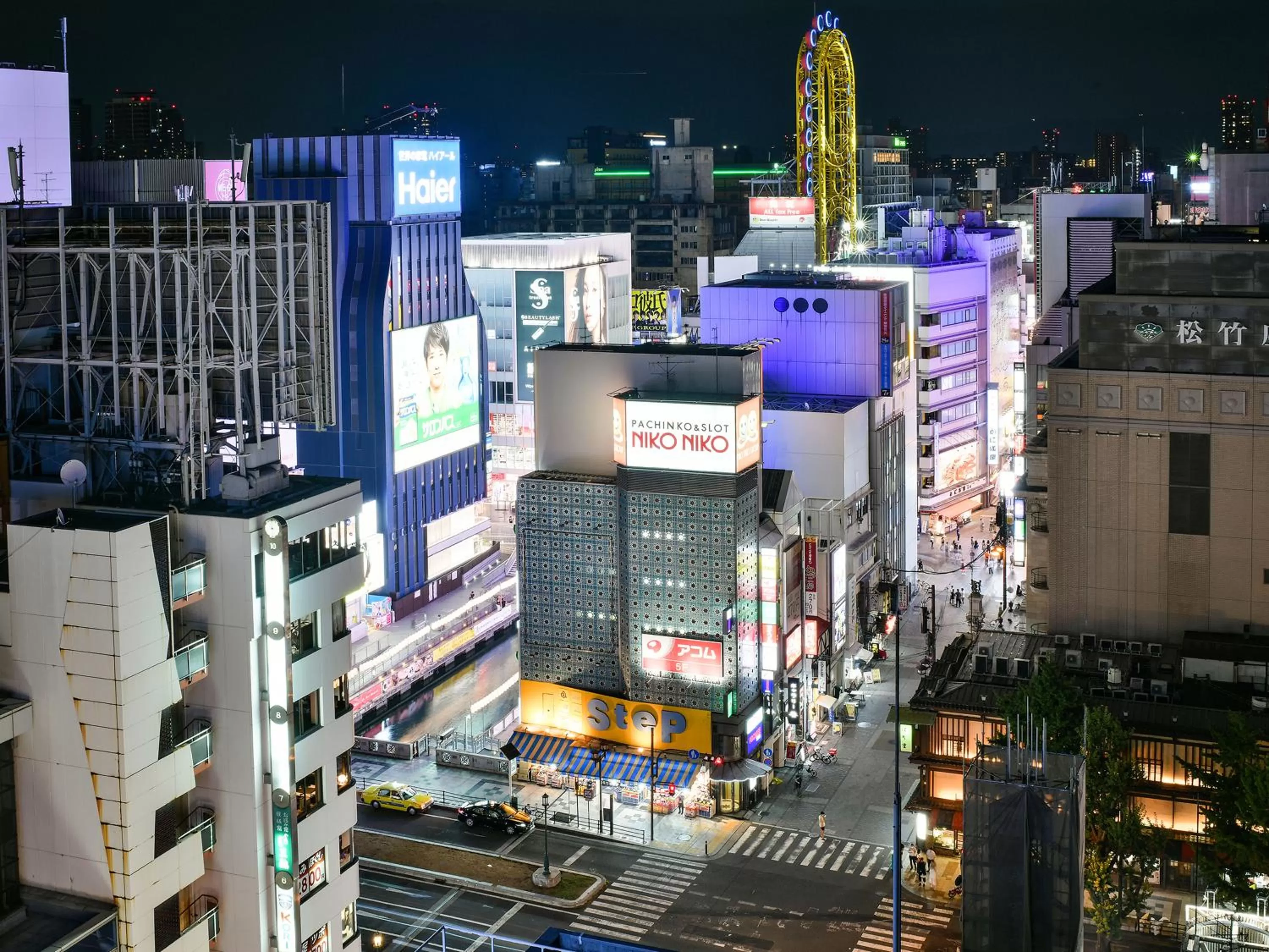 Night in VESSEL INN NAMBA