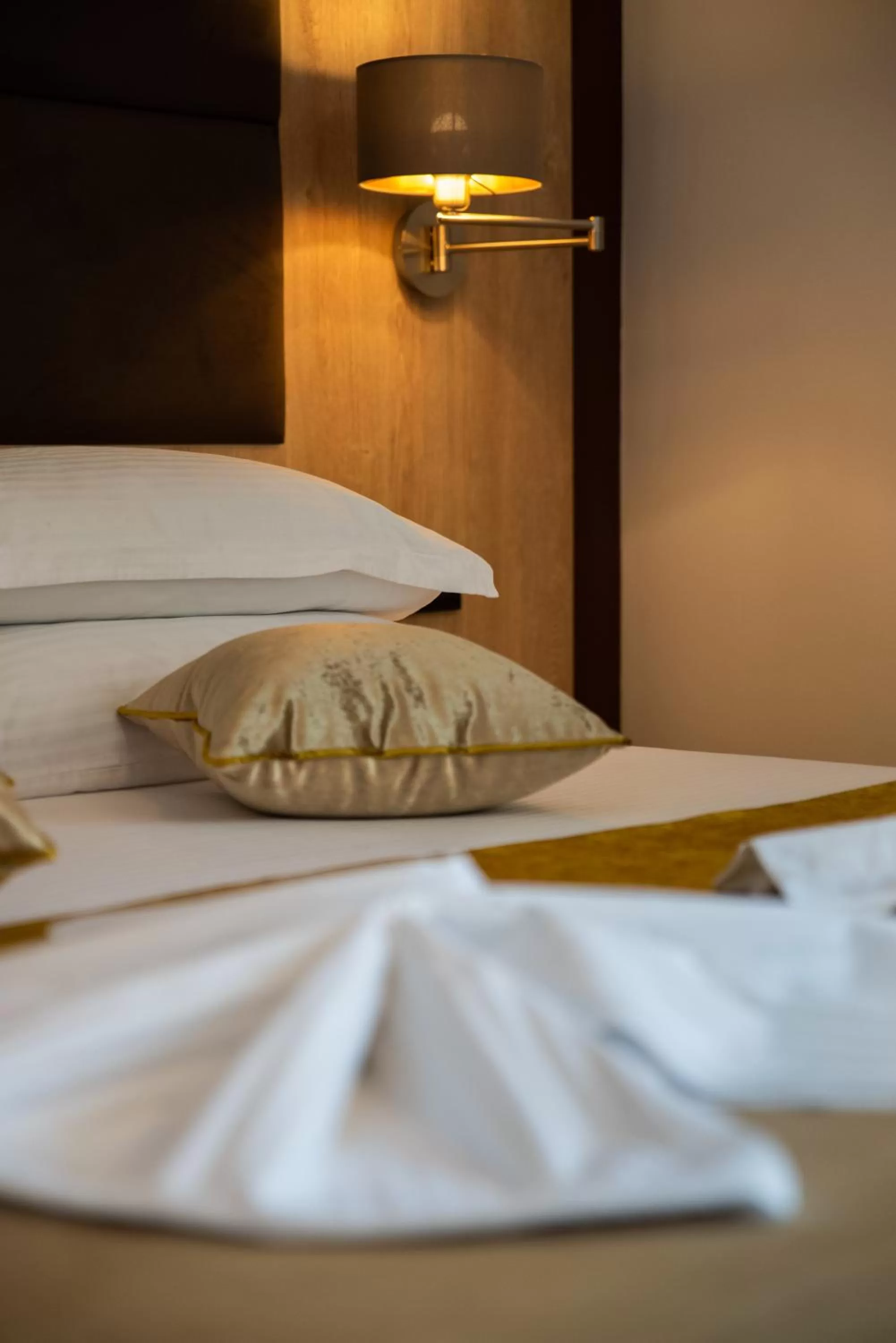 Decorative detail, Bed in Hotel Meduza