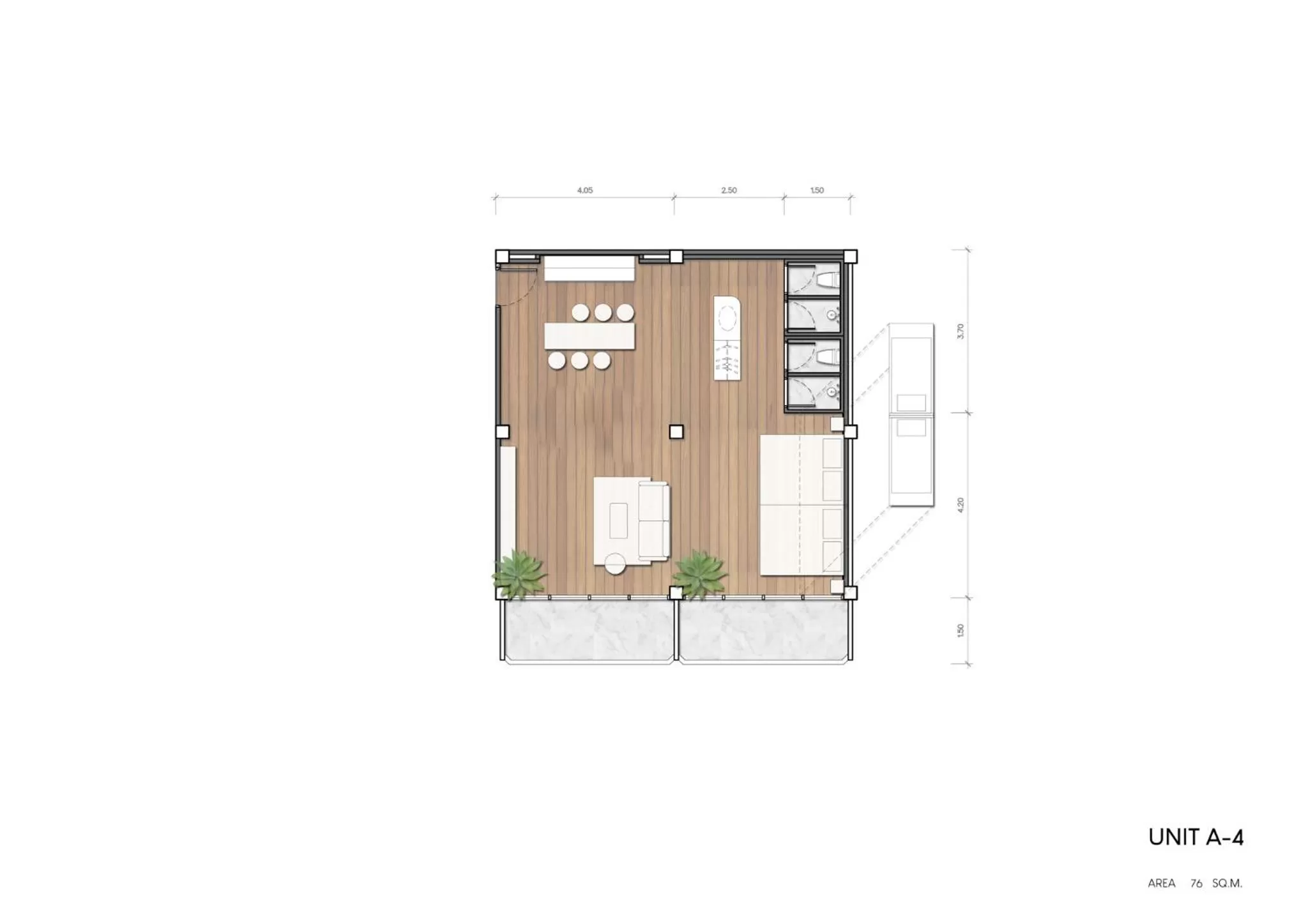 Floor plan in Theme Boutique Hotel Bangkok