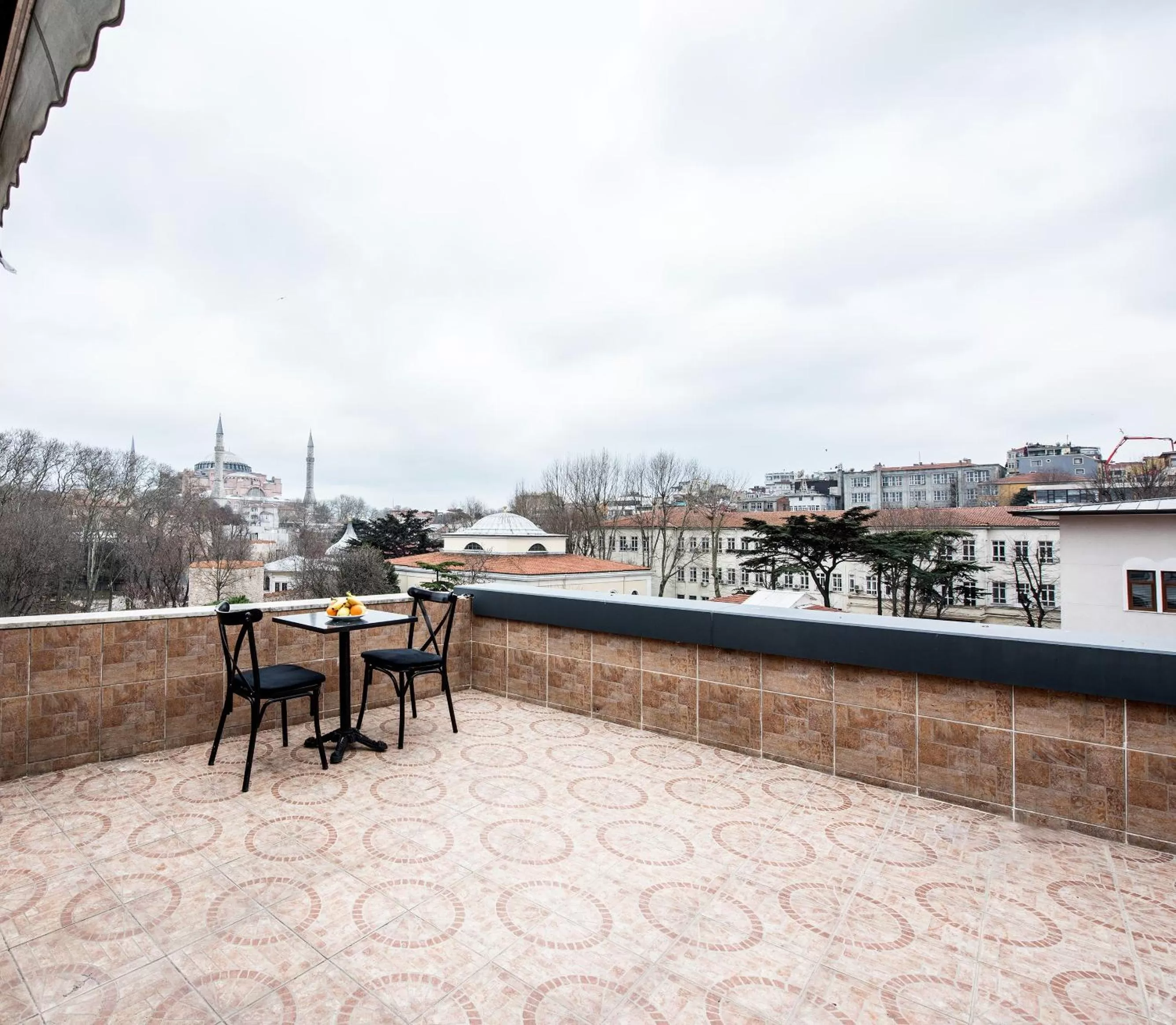 Balcony/Terrace in Royal Bosphorus Hotel & SPA Hamam