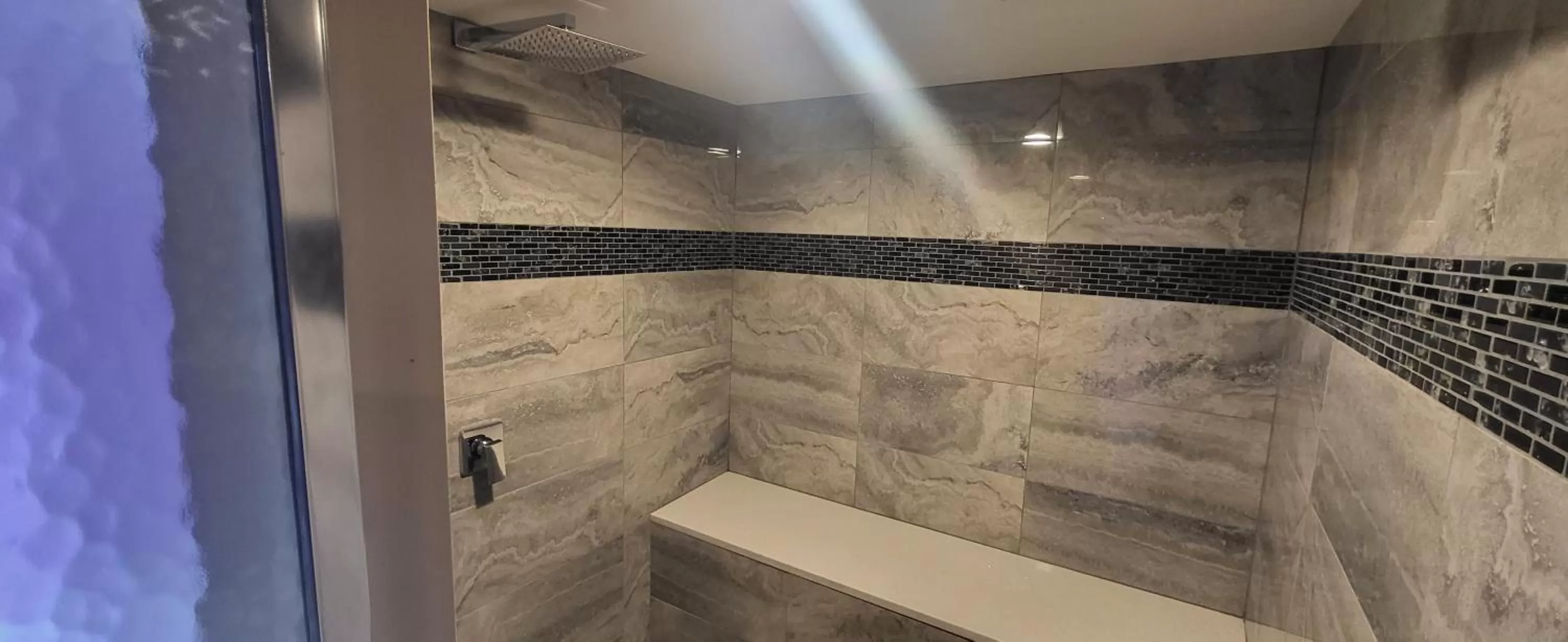 Shower in Inn of the Dove - Romantic Luxury Suites with Jacuzzi & Seasonal Fireplace at Harrisburg-Hershey-Philadelphia, PA