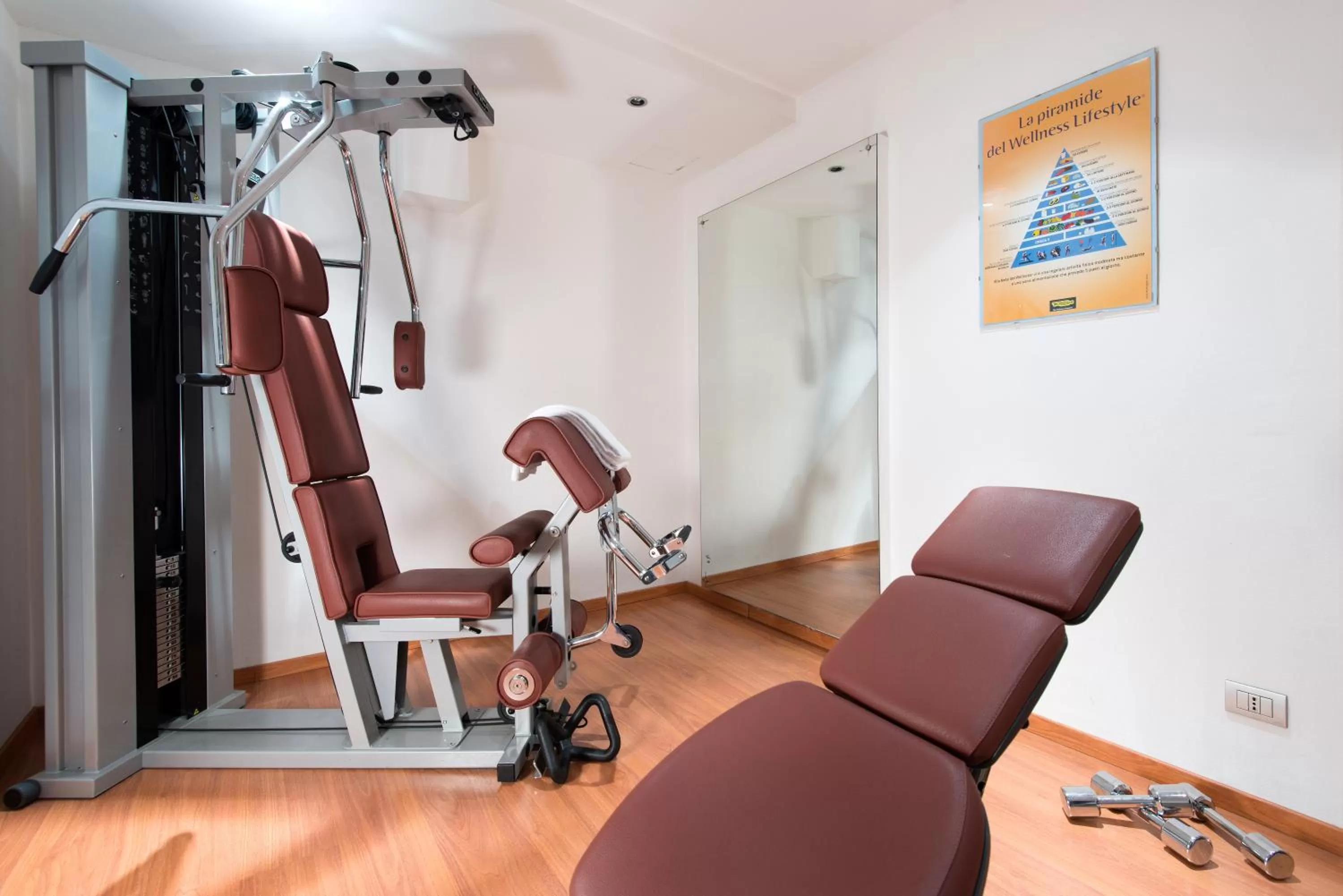 Fitness centre/facilities in Hotel Villa Cipriani