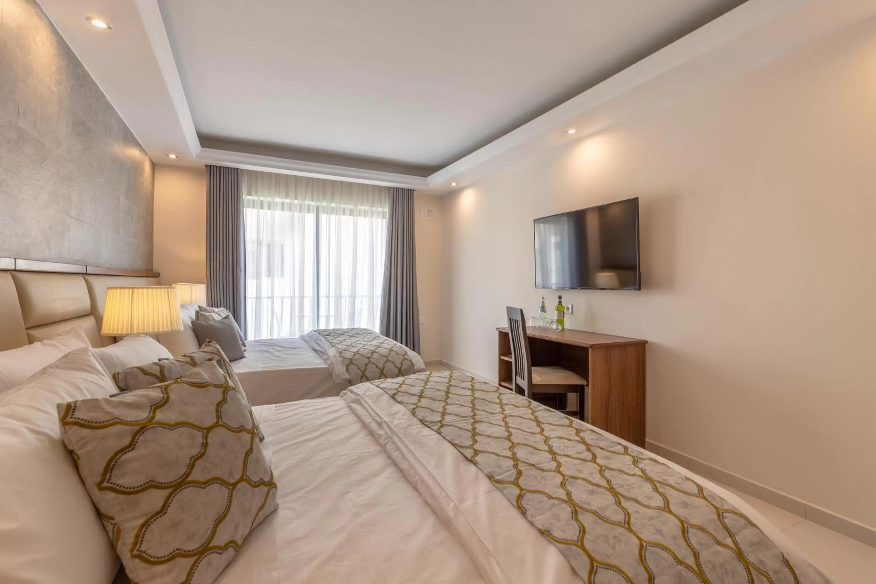 Bed in Dun Gorg Guest House