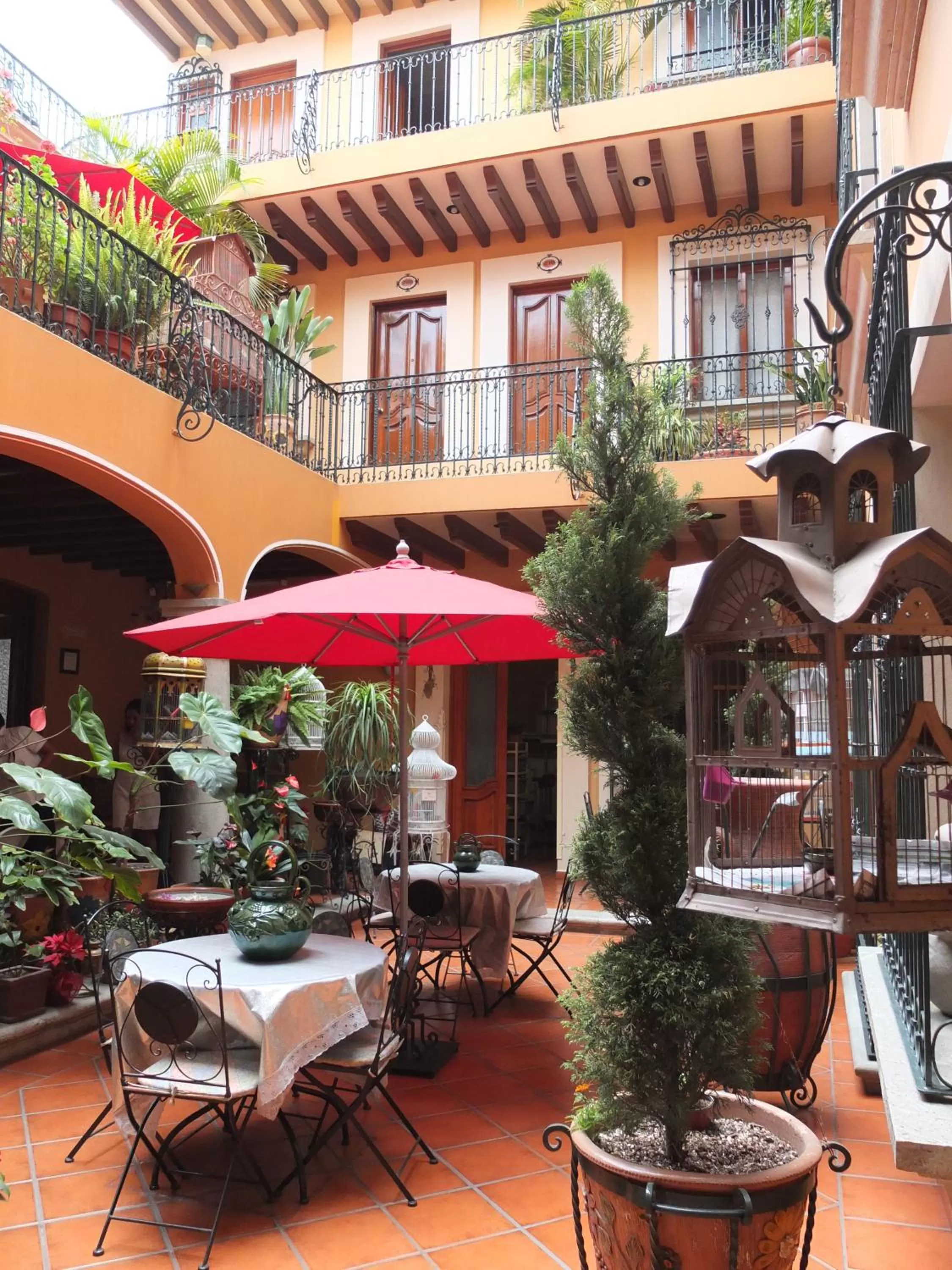 Restaurant/places to eat in Hotel Boutique Parador San Miguel Oaxaca