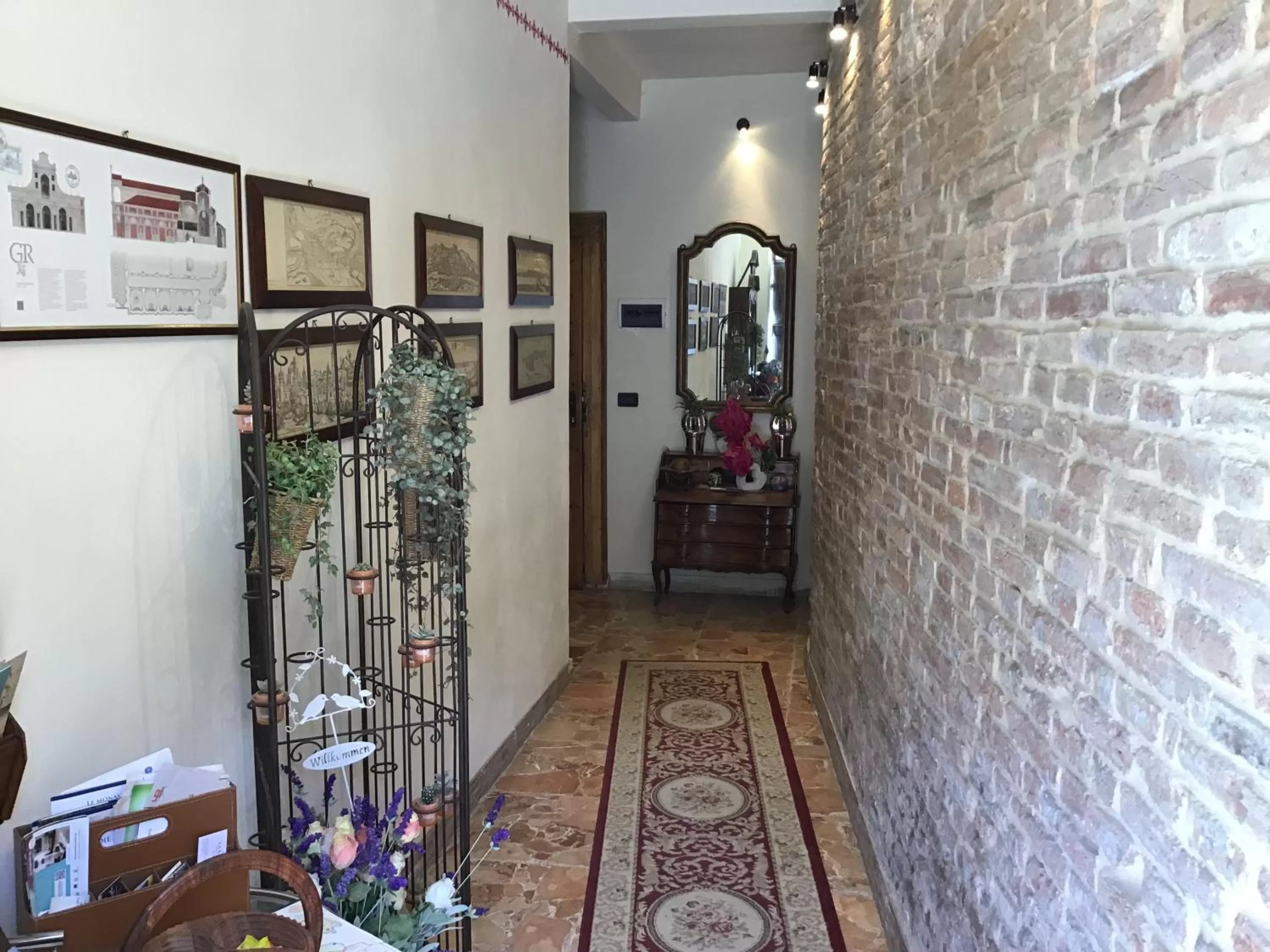 Lobby or reception in B&B Polirone