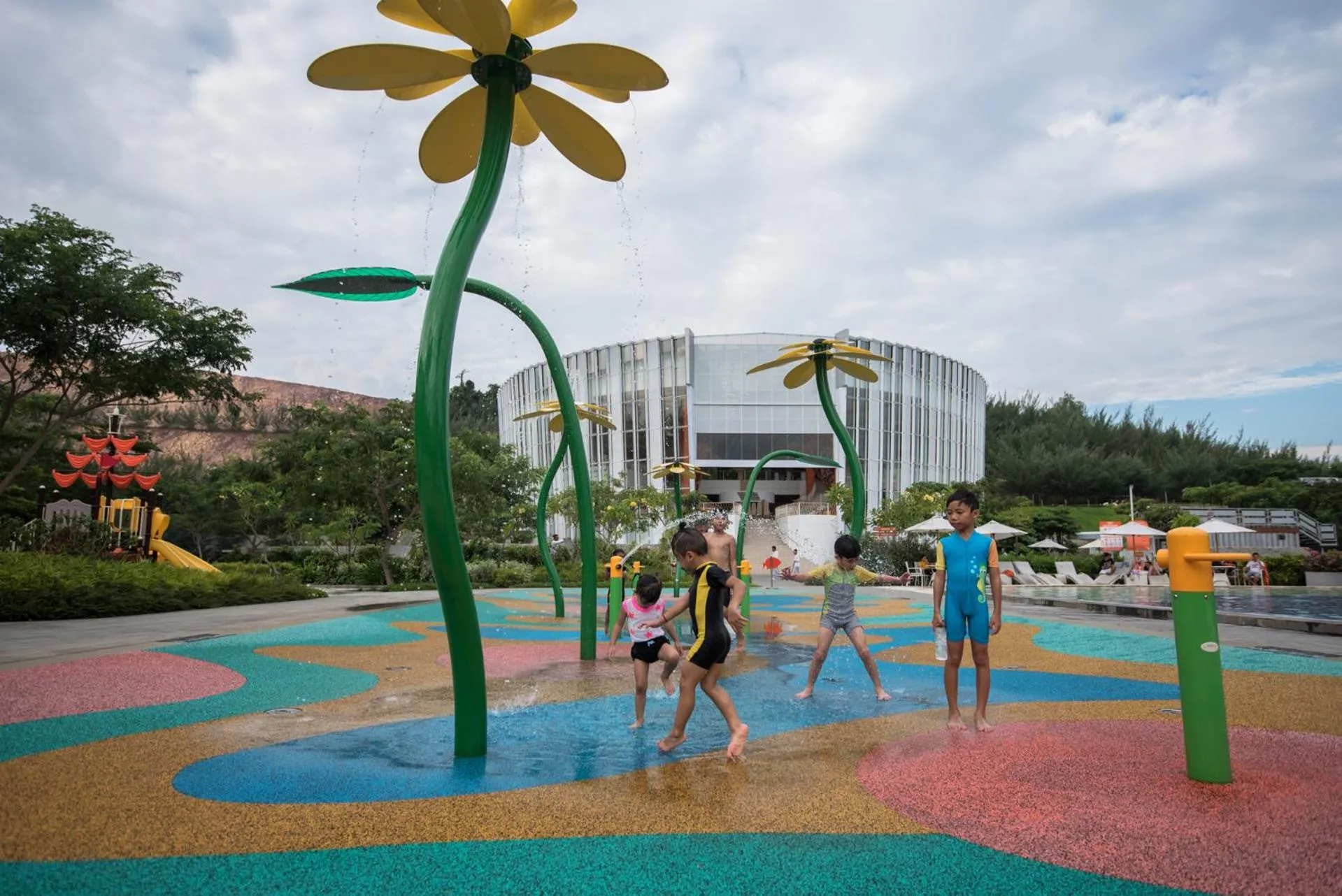 Swimming pool in HARRIS Resort Barelang Batam