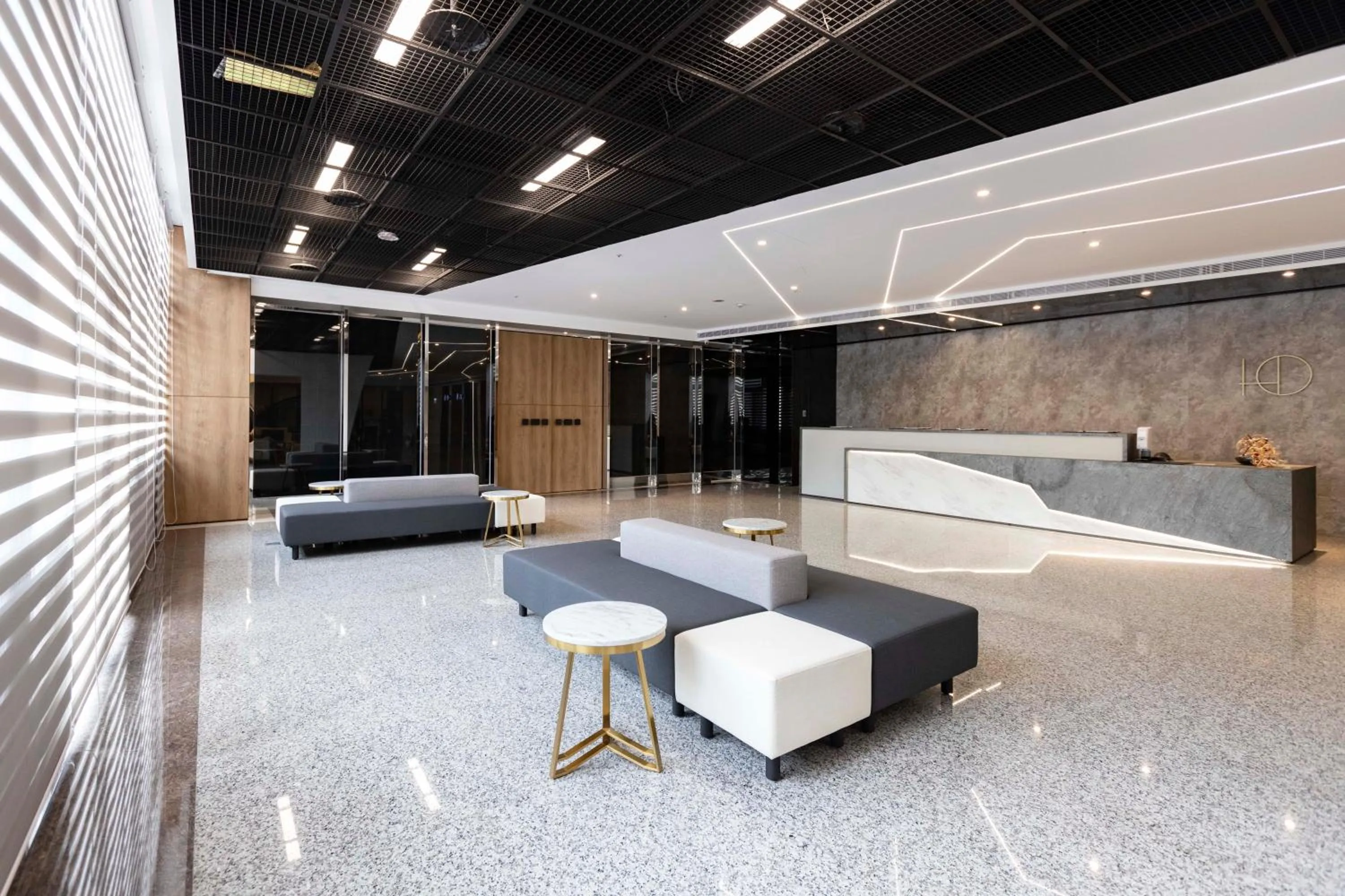 Lobby or reception in The HO Hotel
