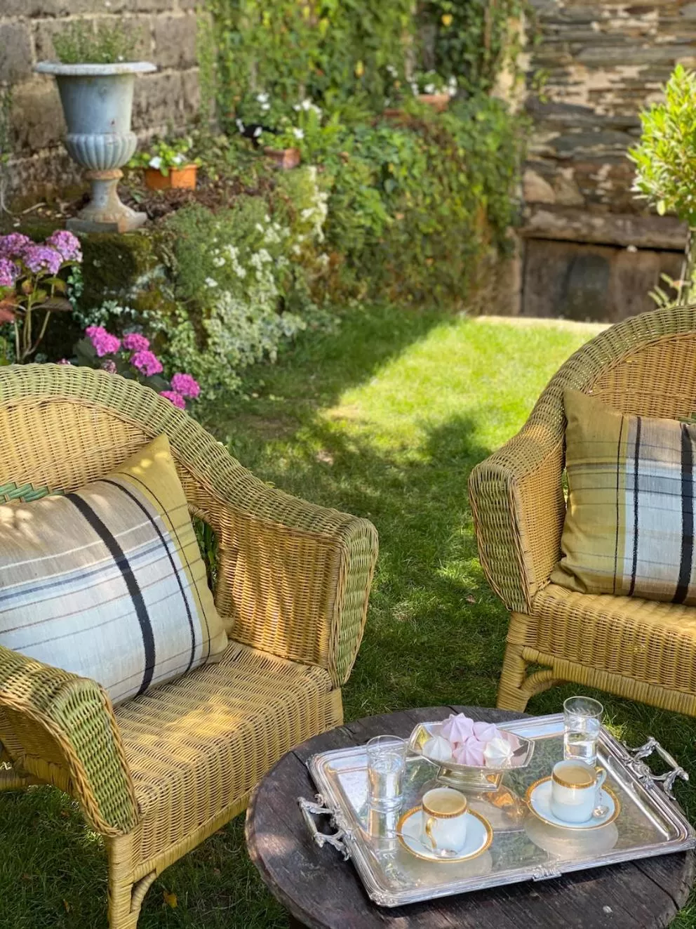 Garden in Manoir de Ghaisne