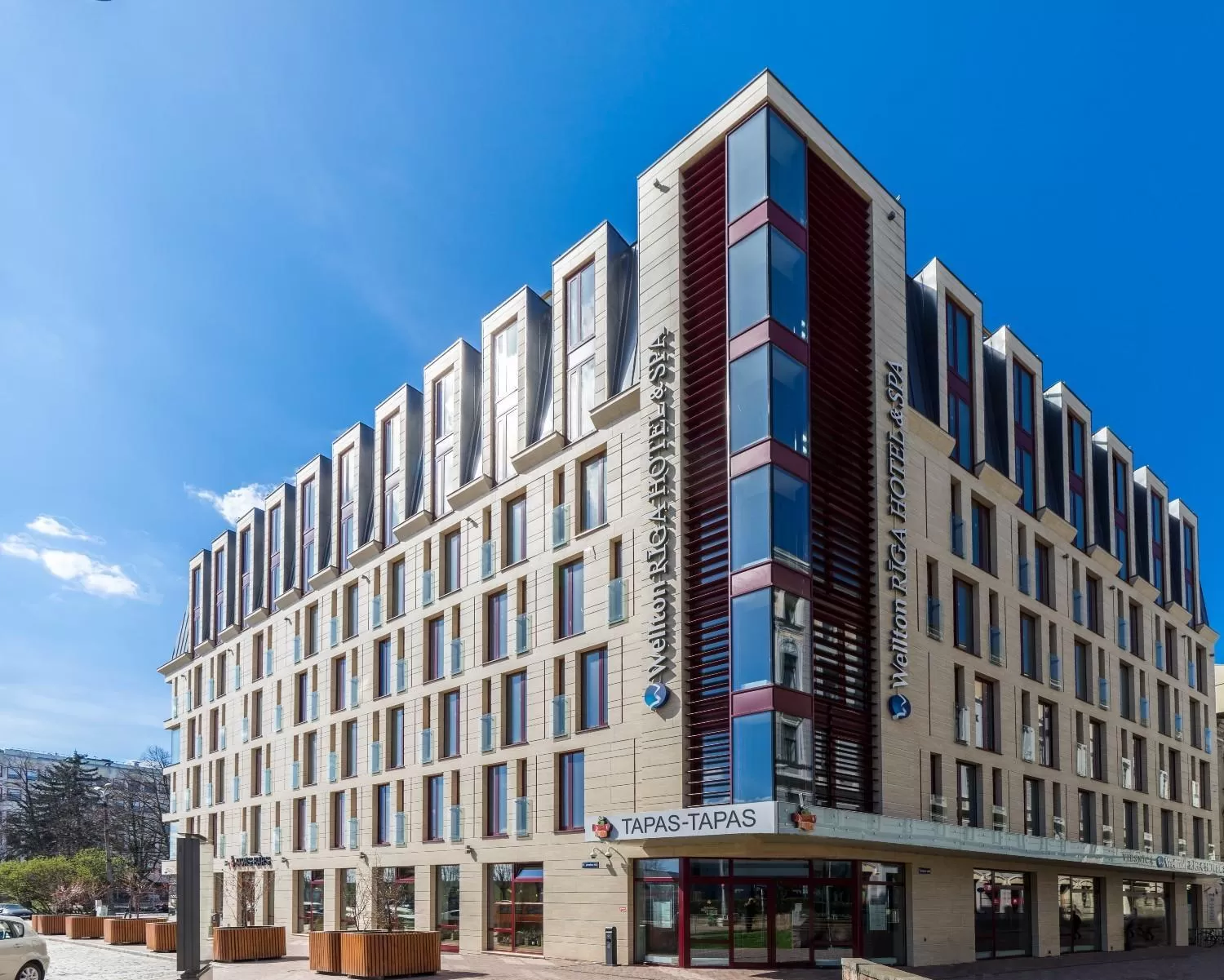 Property building in Wellton Riga Hotel & SPA