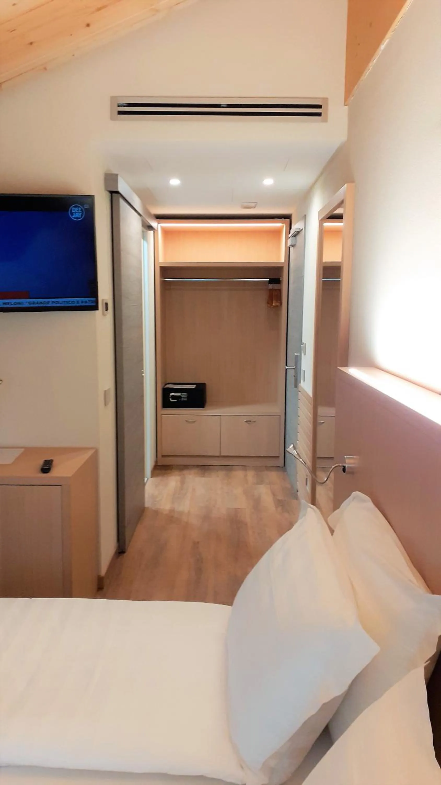 Bed in Livì Family Hotel