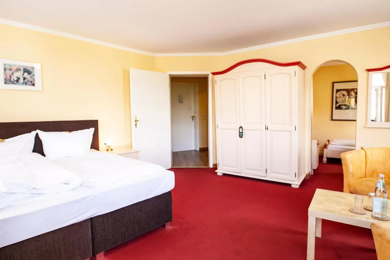 Bed in Hotel Silesia