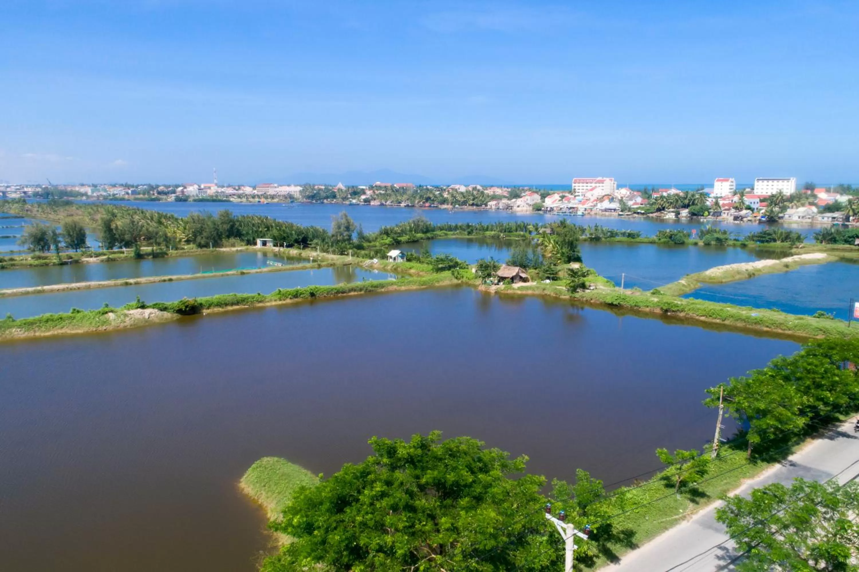 Bird's eye view in Elites Riverside Hotel & Spa Hoi An