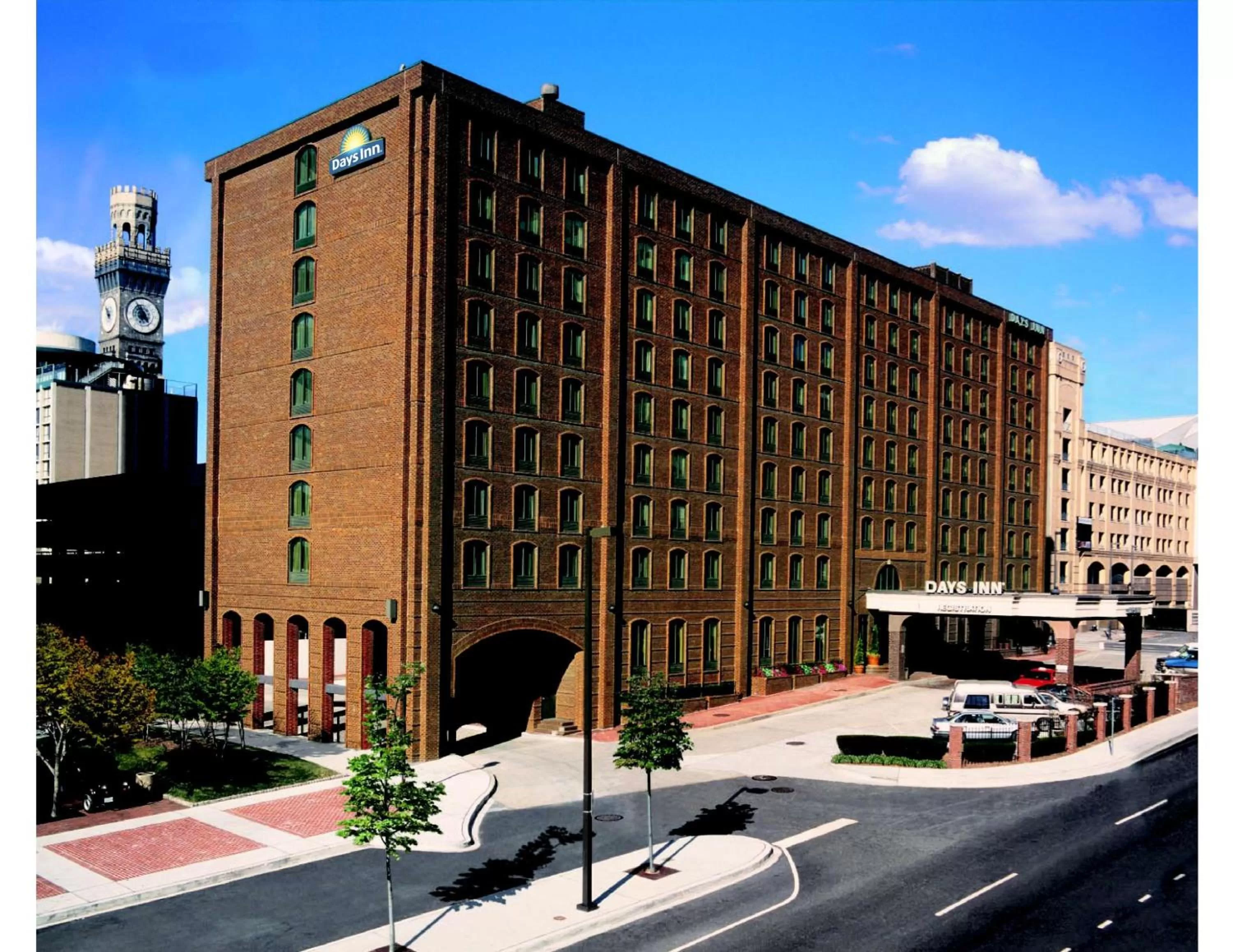 Property building in Days Inn by Wyndham Baltimore Inner Harbor