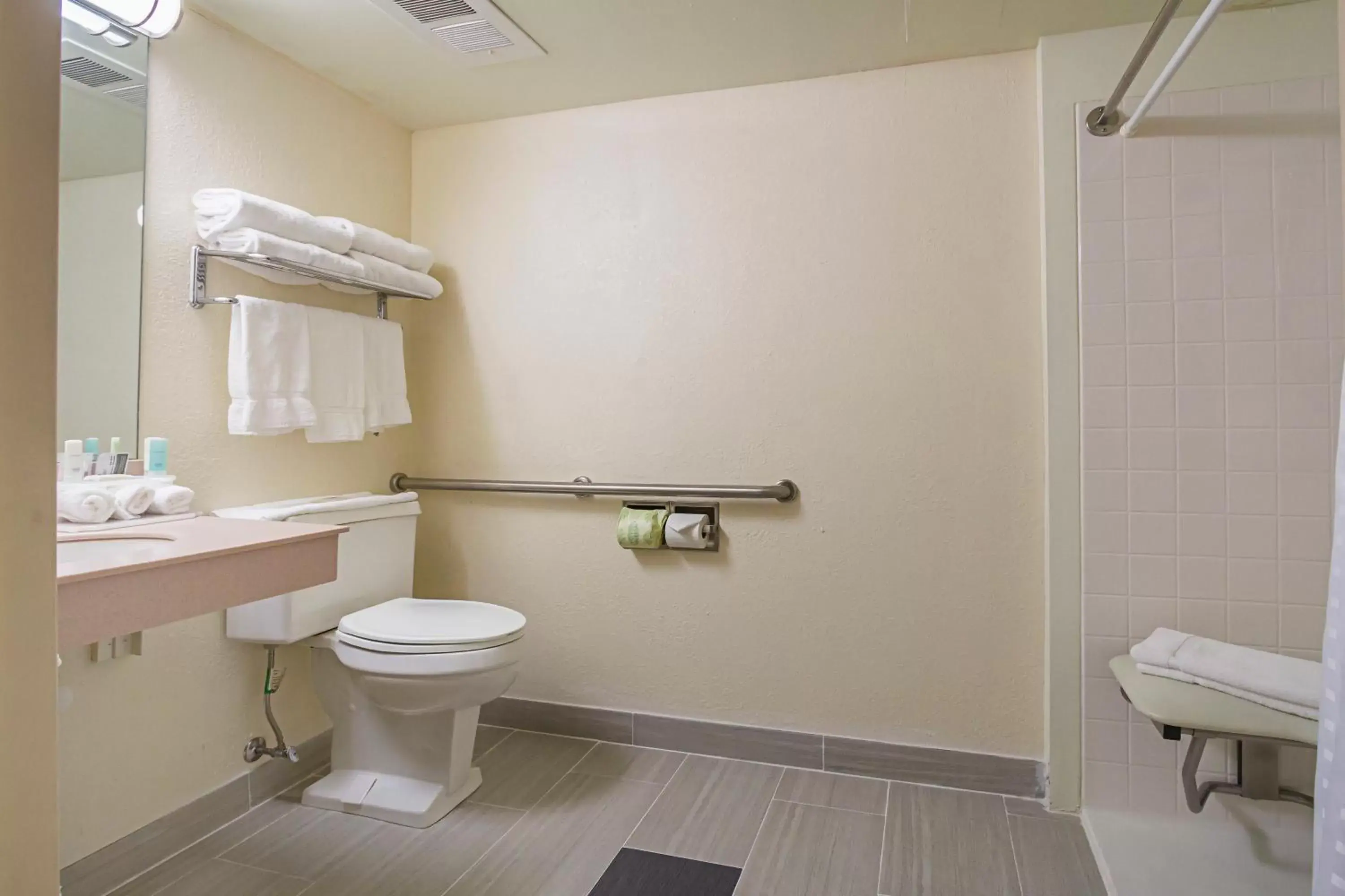 Queen Room with Two Queen Beds and Roll-In Shower - Accessible/Non-Smoking in Quality Inn & Suites Altoona Queen Room with Two Queen Beds and Roll-In Shower - Accessible/Non-Smoking in Quality Inn & Suites Altoona