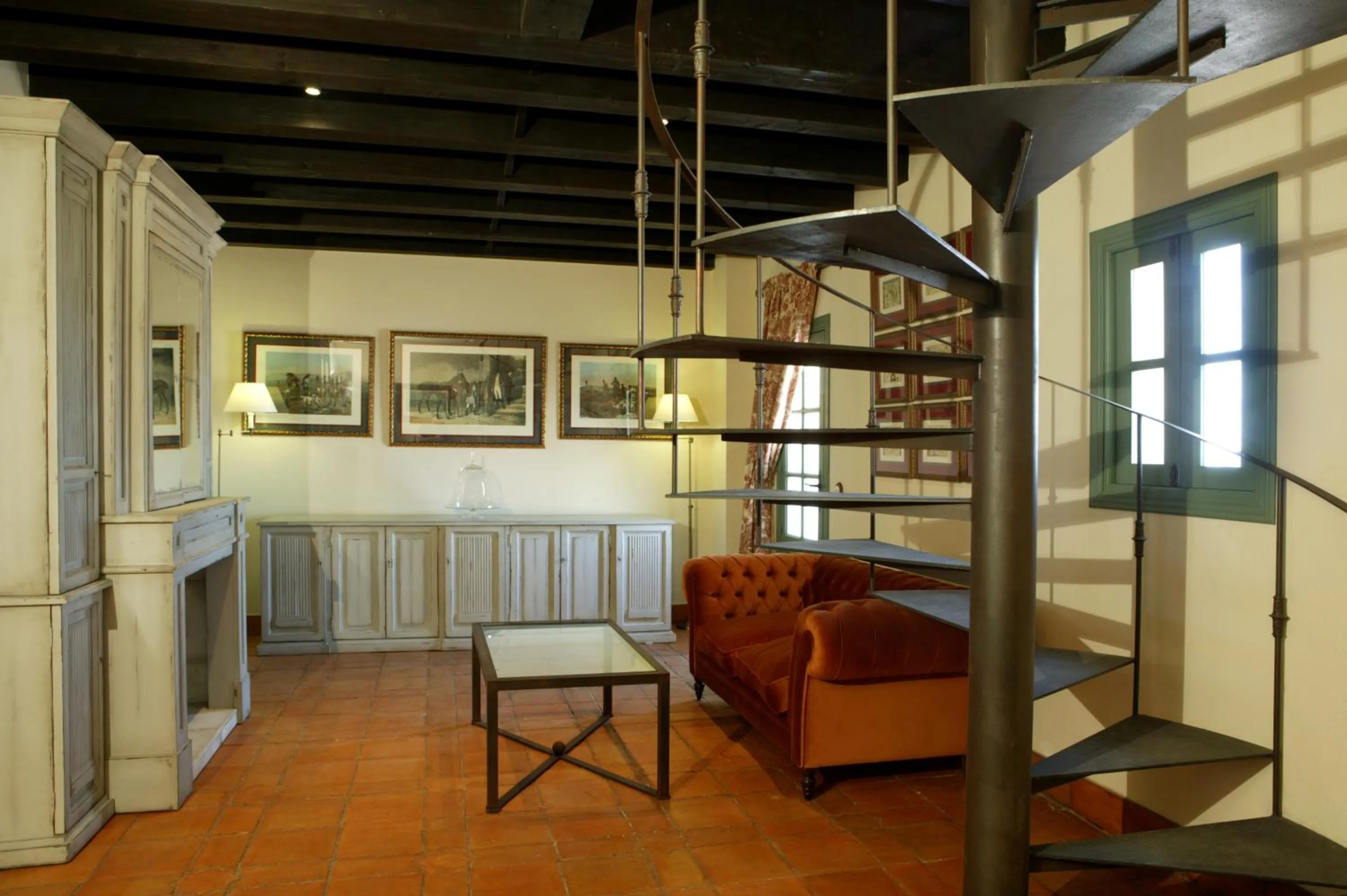 Living room in Hacienda Montija Hotel