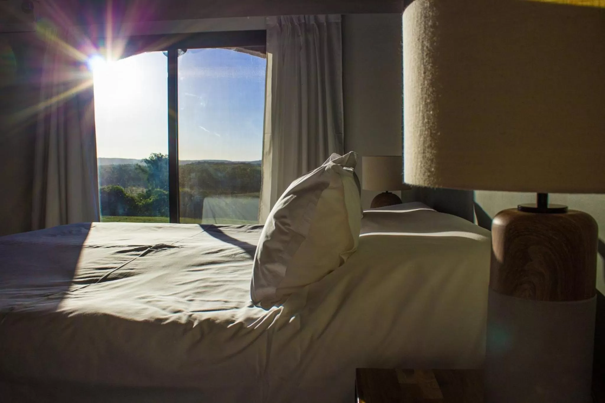 Bed in Hostería La Bordona